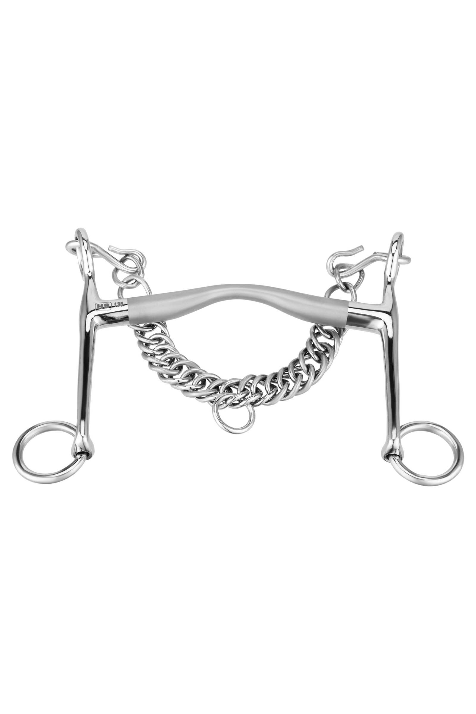 Sprenger Satinox kandarbett, 14 mm, med 7 cm skänklar