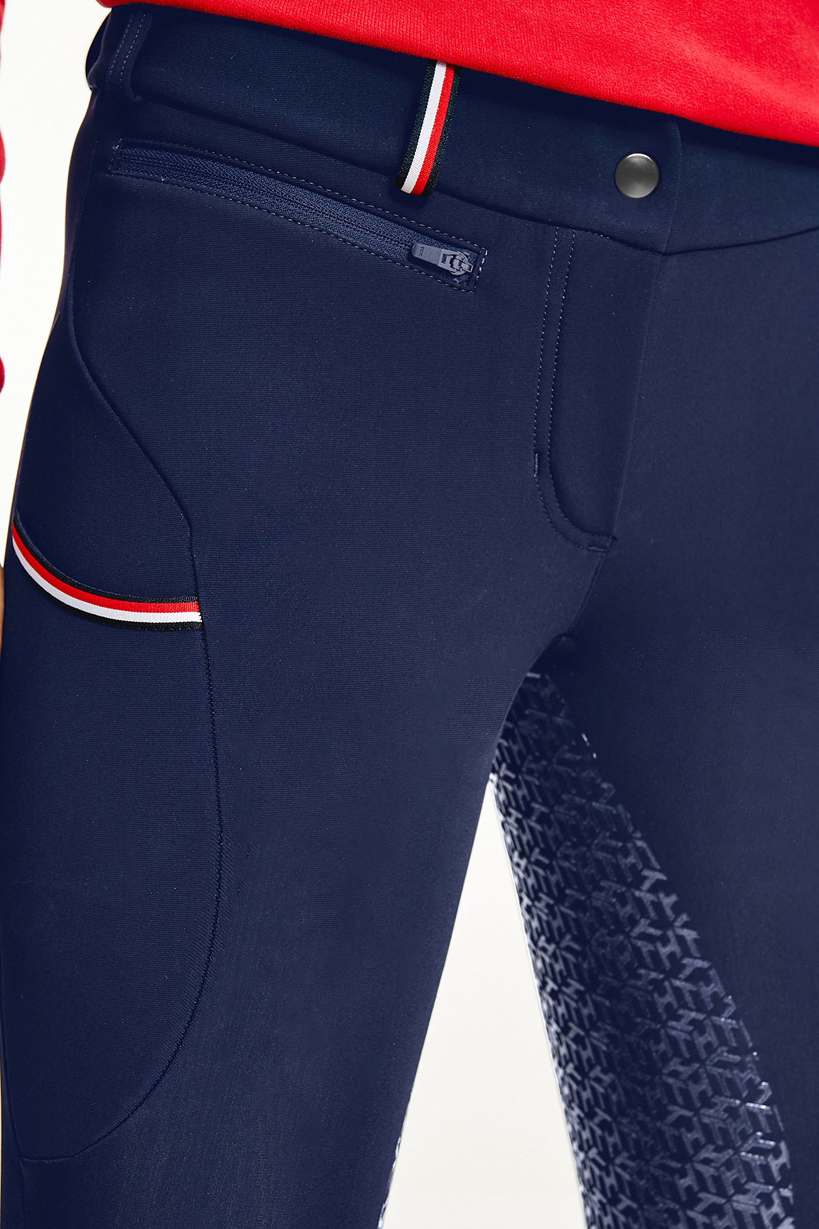 Tommy Hilfiger Equestrian Performance ridbyxor i softshell med helskodd f&ouml;r dam