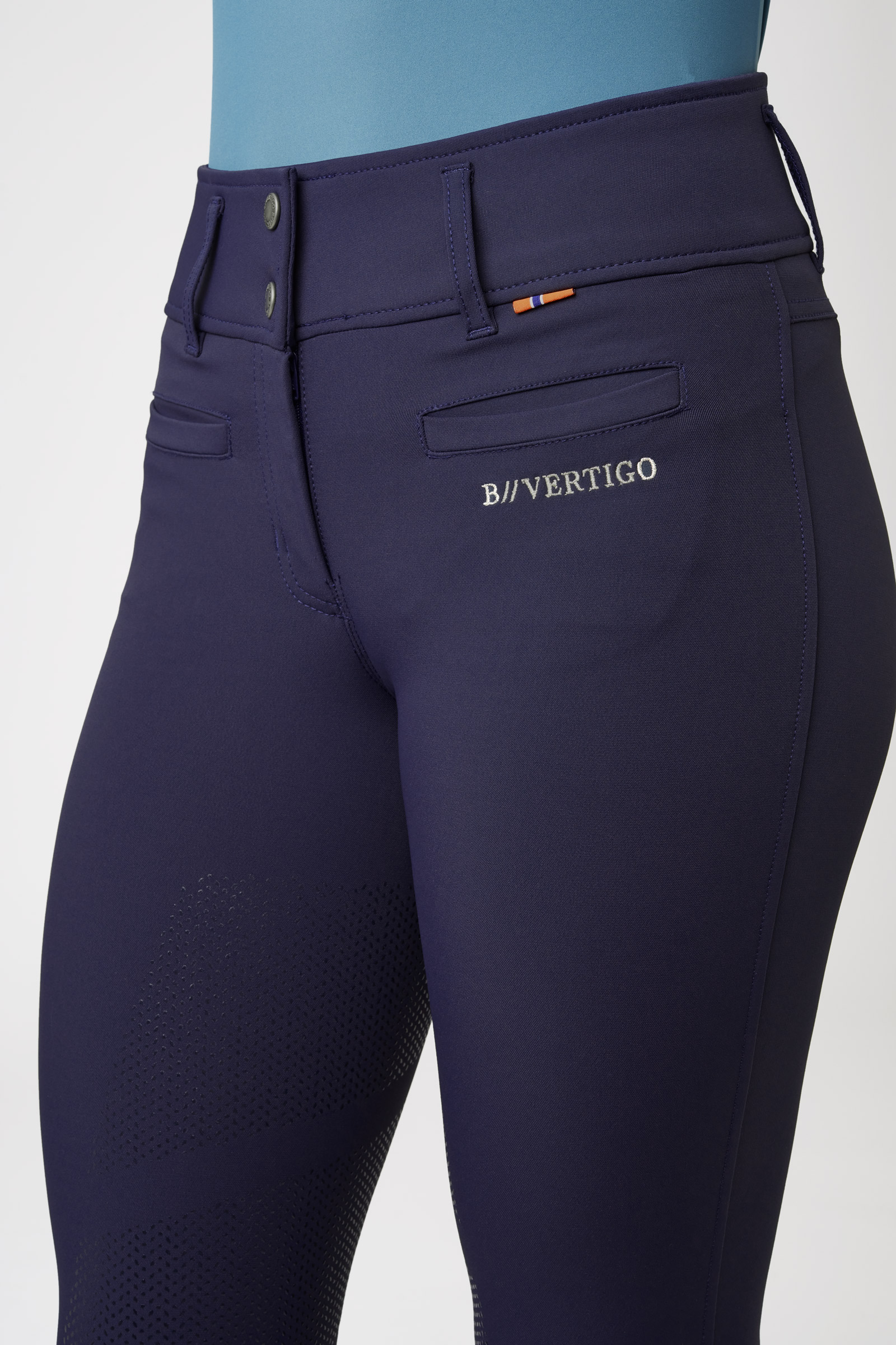 B Vertigo Tiffany helskodda ridbyxor med silikongrepp f&ouml;r damer, UPF 50+