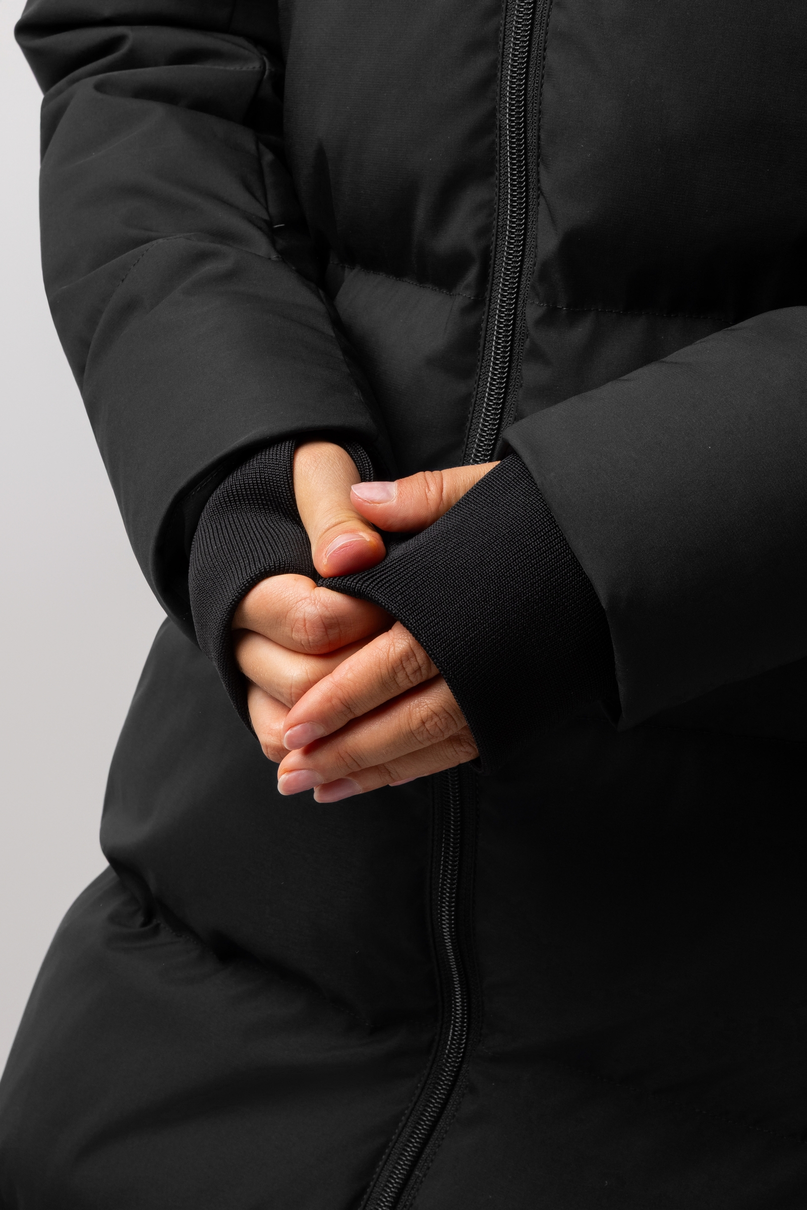 Horze Paloma lång vadderad kappa för kvinnor