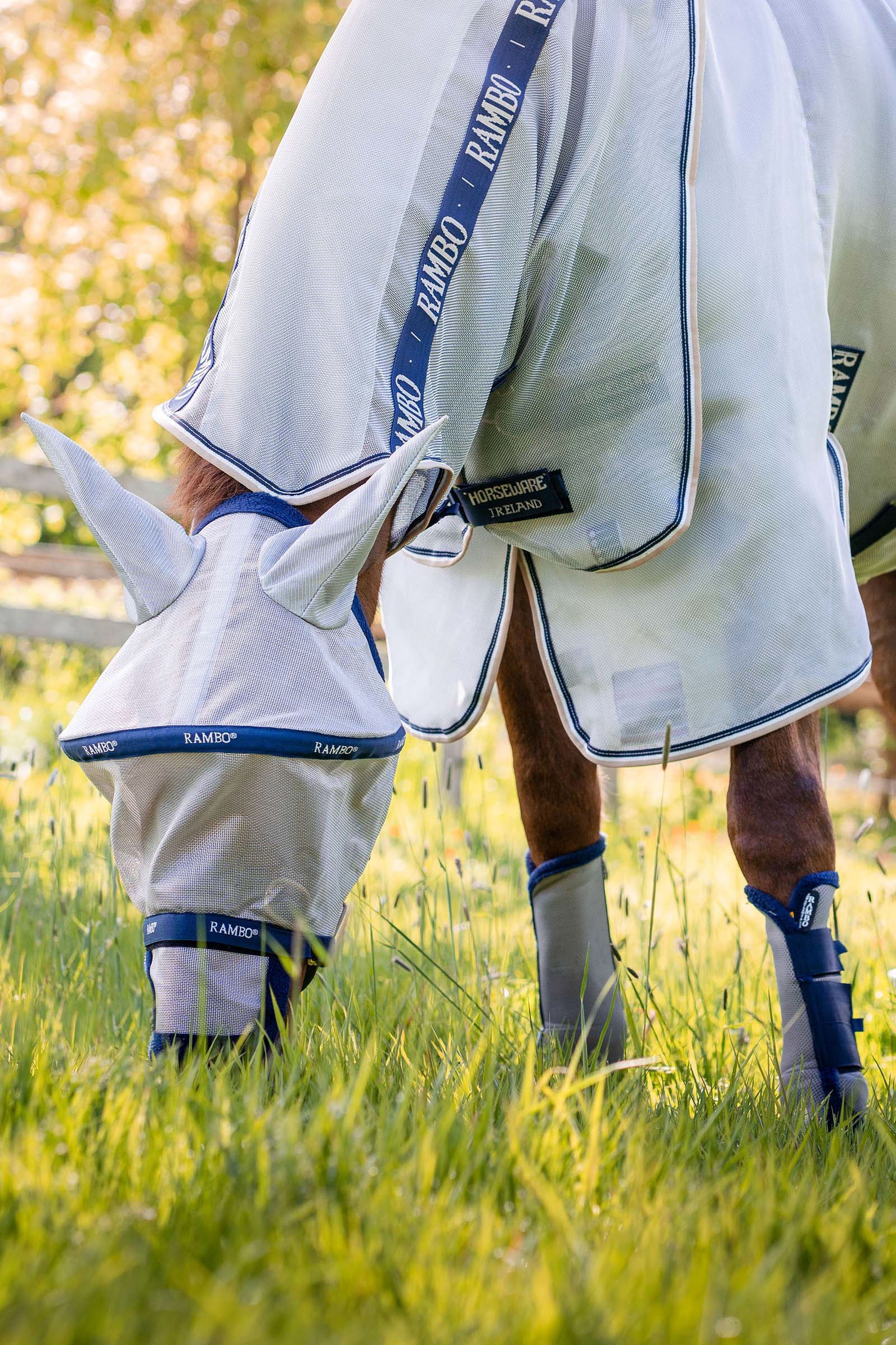Horseware Rambo Protector flugtäcke med avtagbar hals