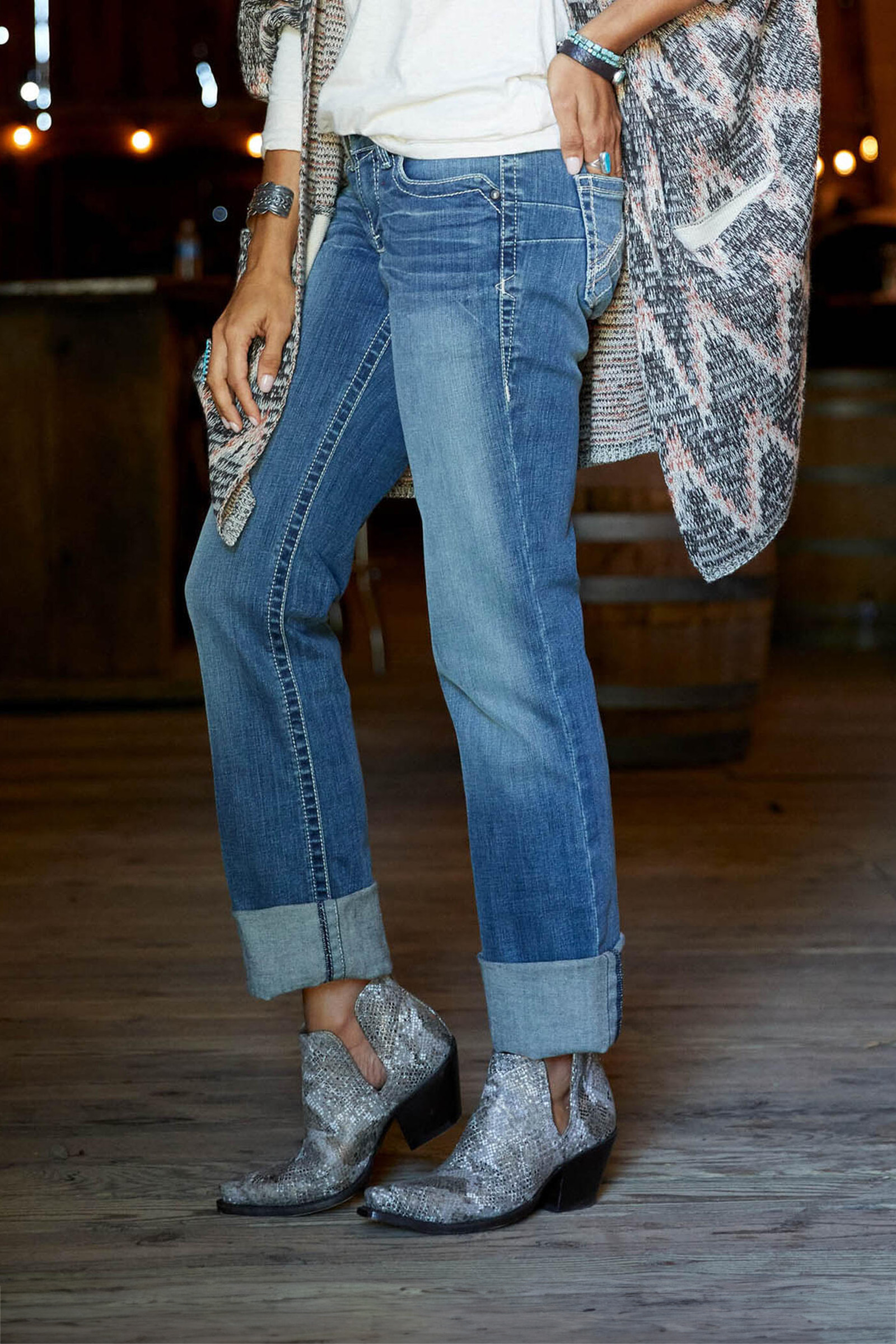 Ariat REAL Stretch Icon Straight Jean för dam