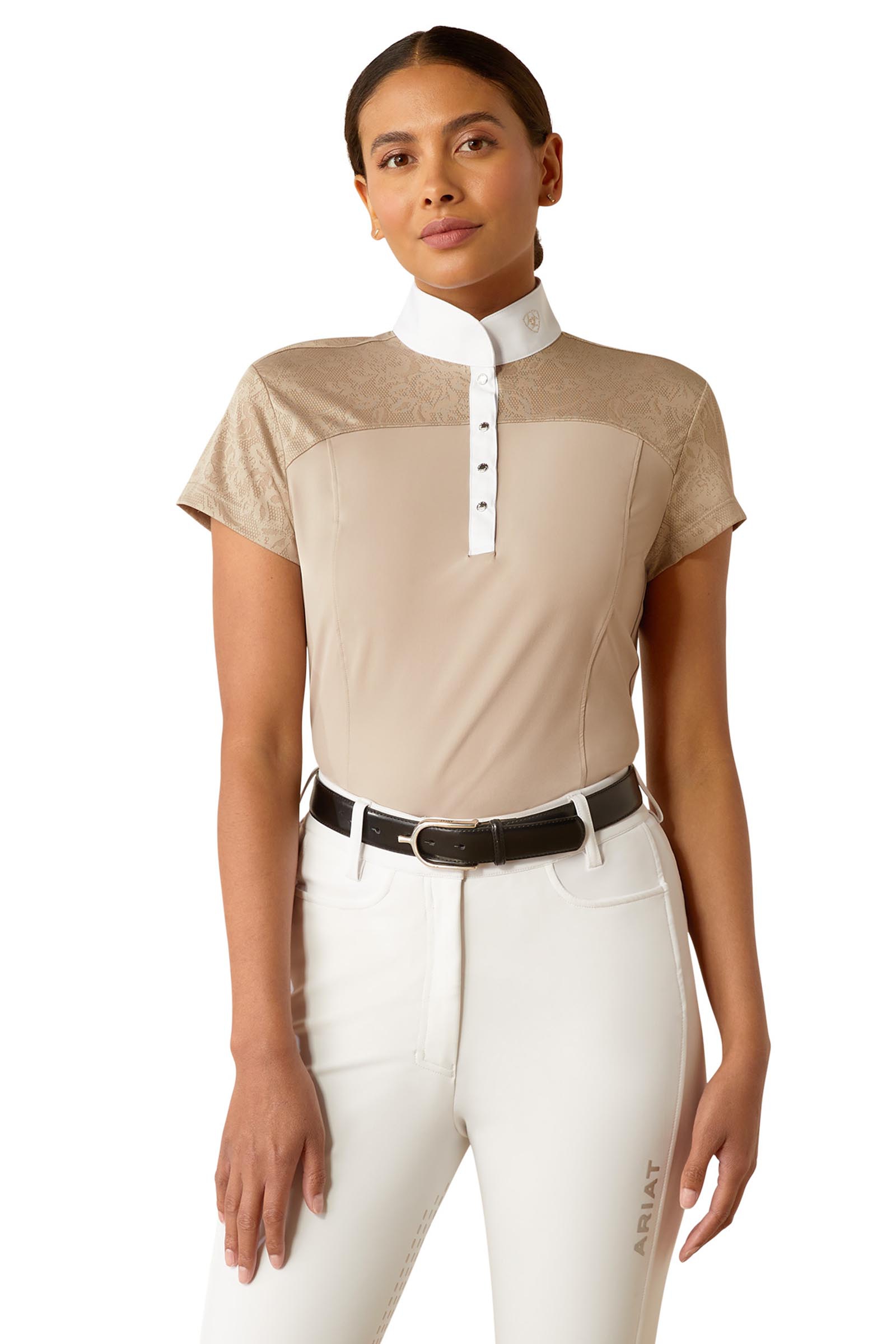 Ariat Bellatrix kort&auml;rmad damt&auml;vlingsskjorta