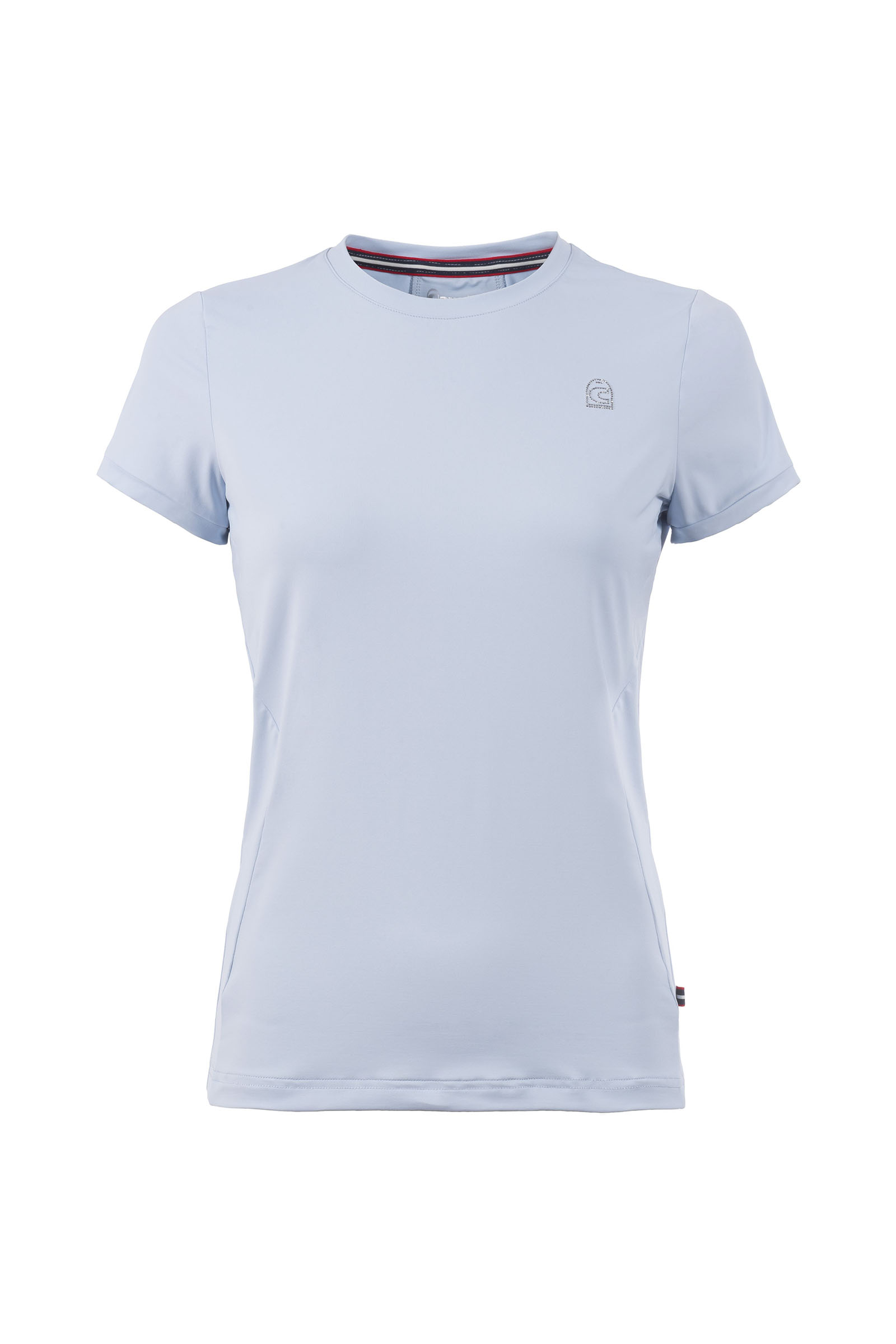 Foggy Blue Cavallo CavalNeeke T-shirt, dam
