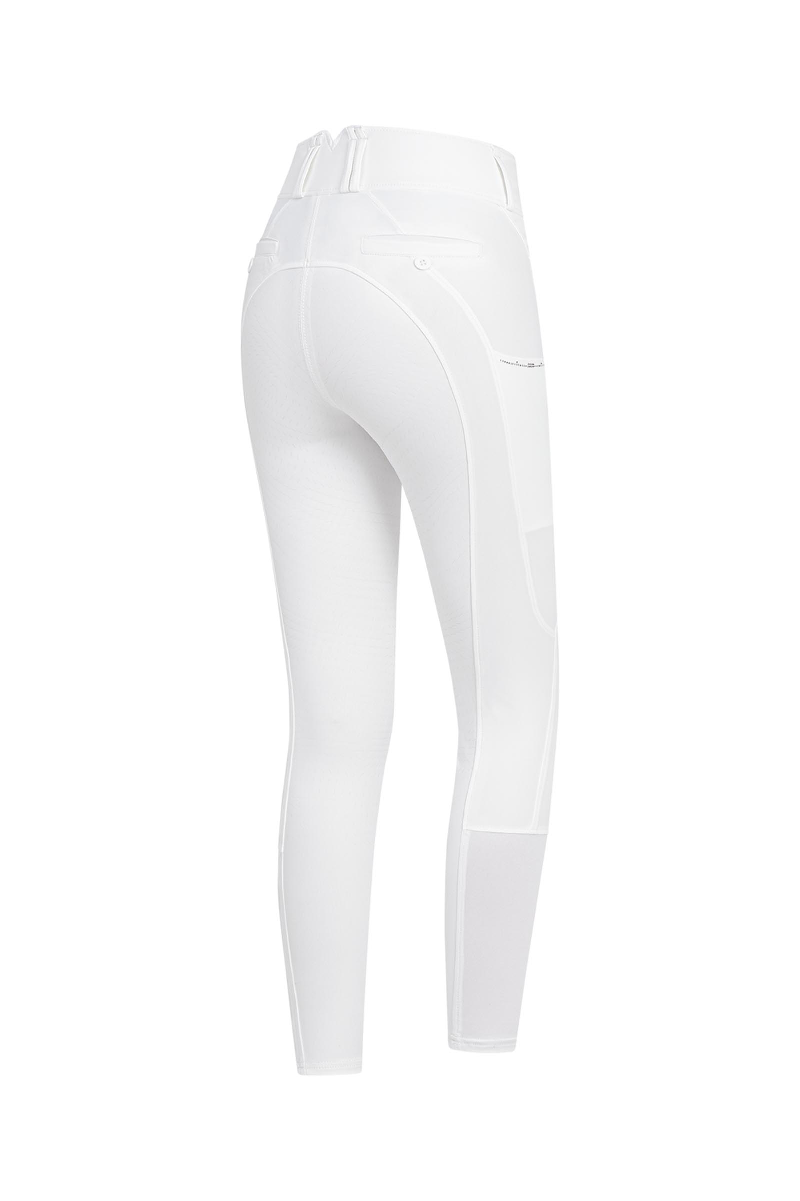 White ELT Mathilda Glam Dam High Waist Ridbyxor