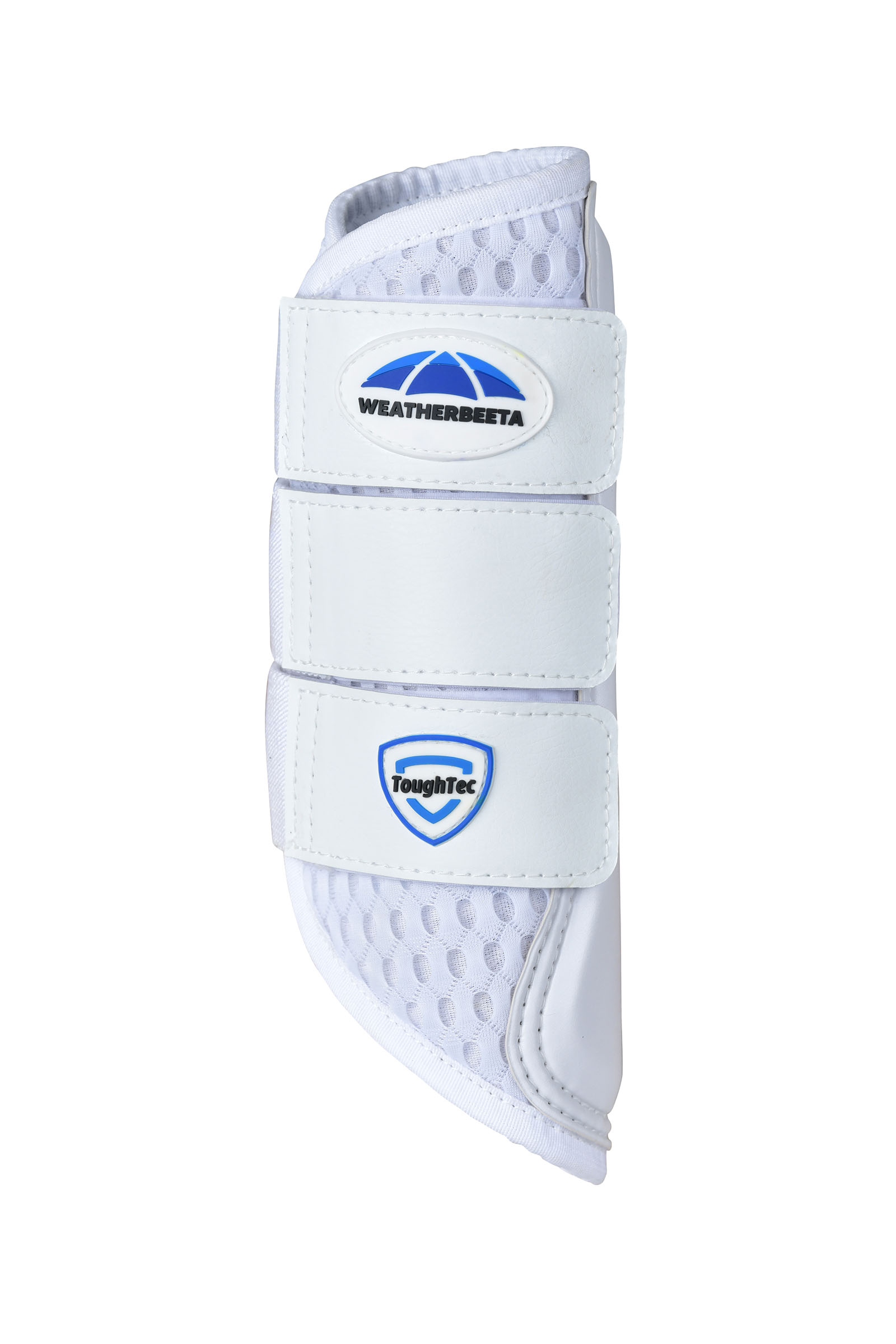White/White Weatherbeeta Tough-Tec Mesh Strykkappor