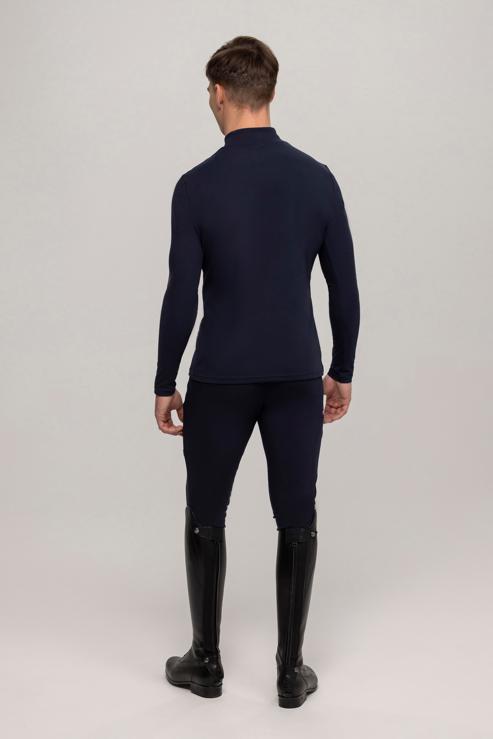 Tommy Hilfiger Equestrian Phoenix herr l&aring;ng&auml;rmad tr&ouml;ja med h&ouml;g hals