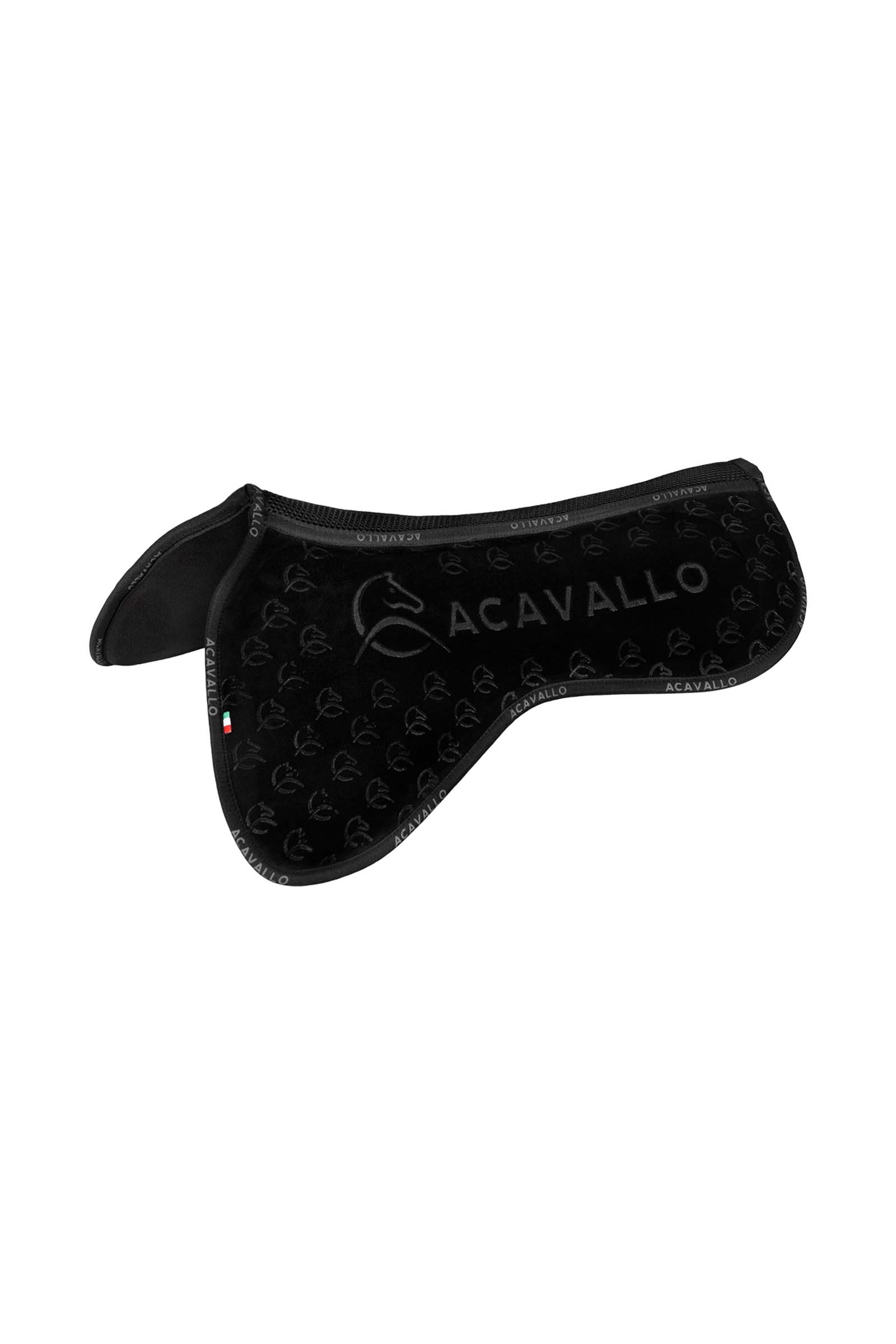 Black Acavallo Spine Free Close Contact pad med minnesskum och silikongrepp