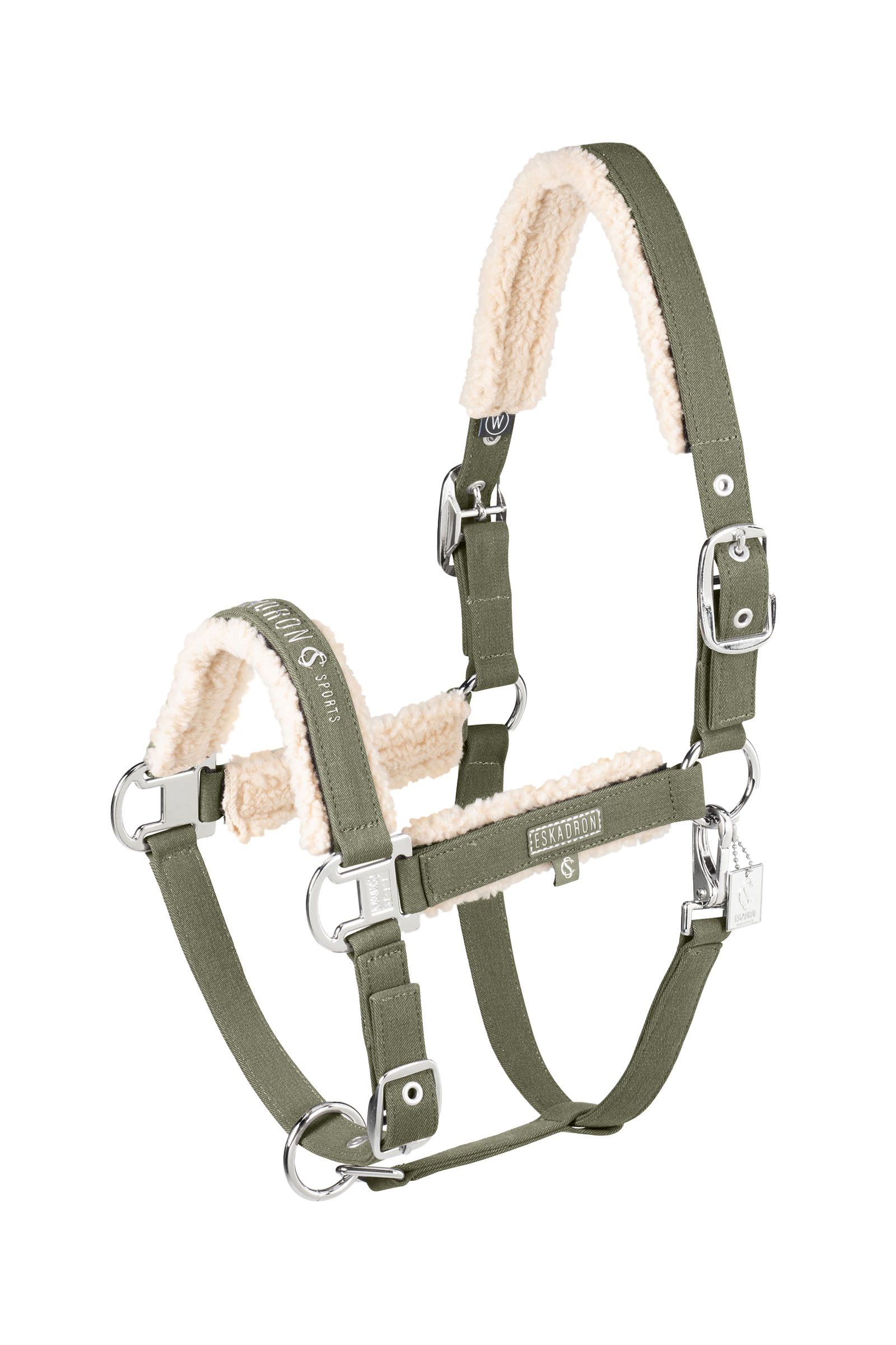 Eskadron Classic Sports SS25 Denim grimma med dubbelsp&auml;nne och teddyfleece