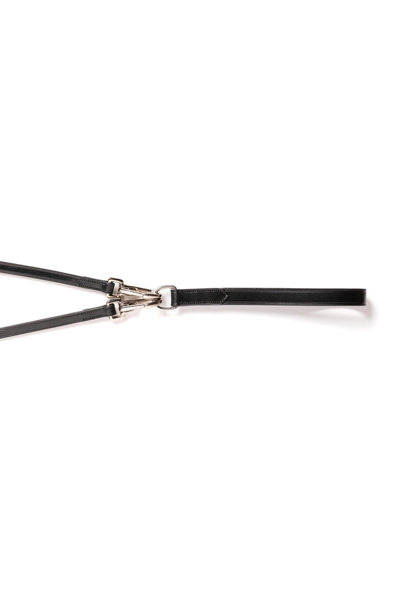 Black/Silver Trust Equestrian Monaco Dragtyg L&auml;der/gummi &frac12; tum (Hunter)