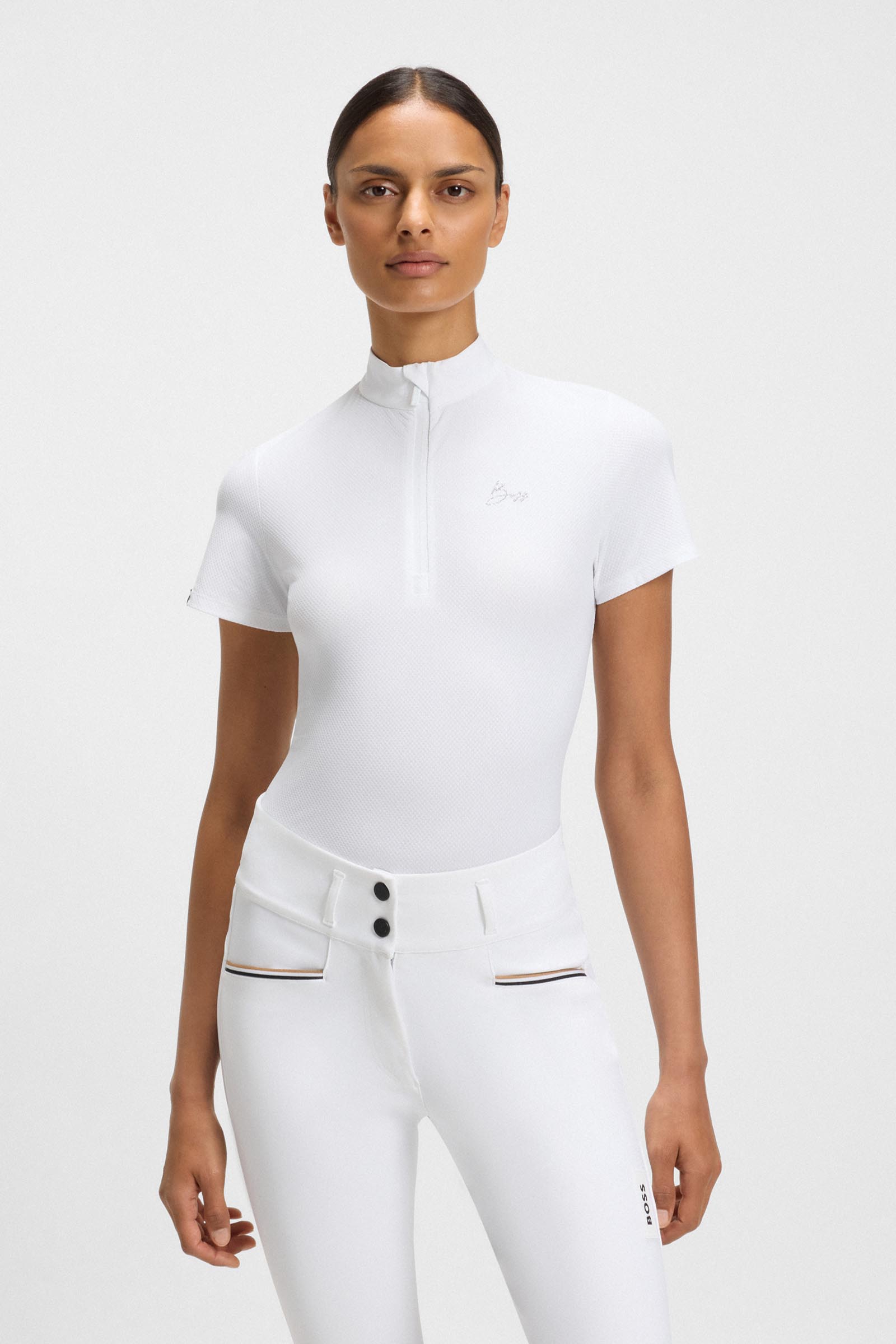 Boss Maira dam t&auml;vlingsskjorta Texture