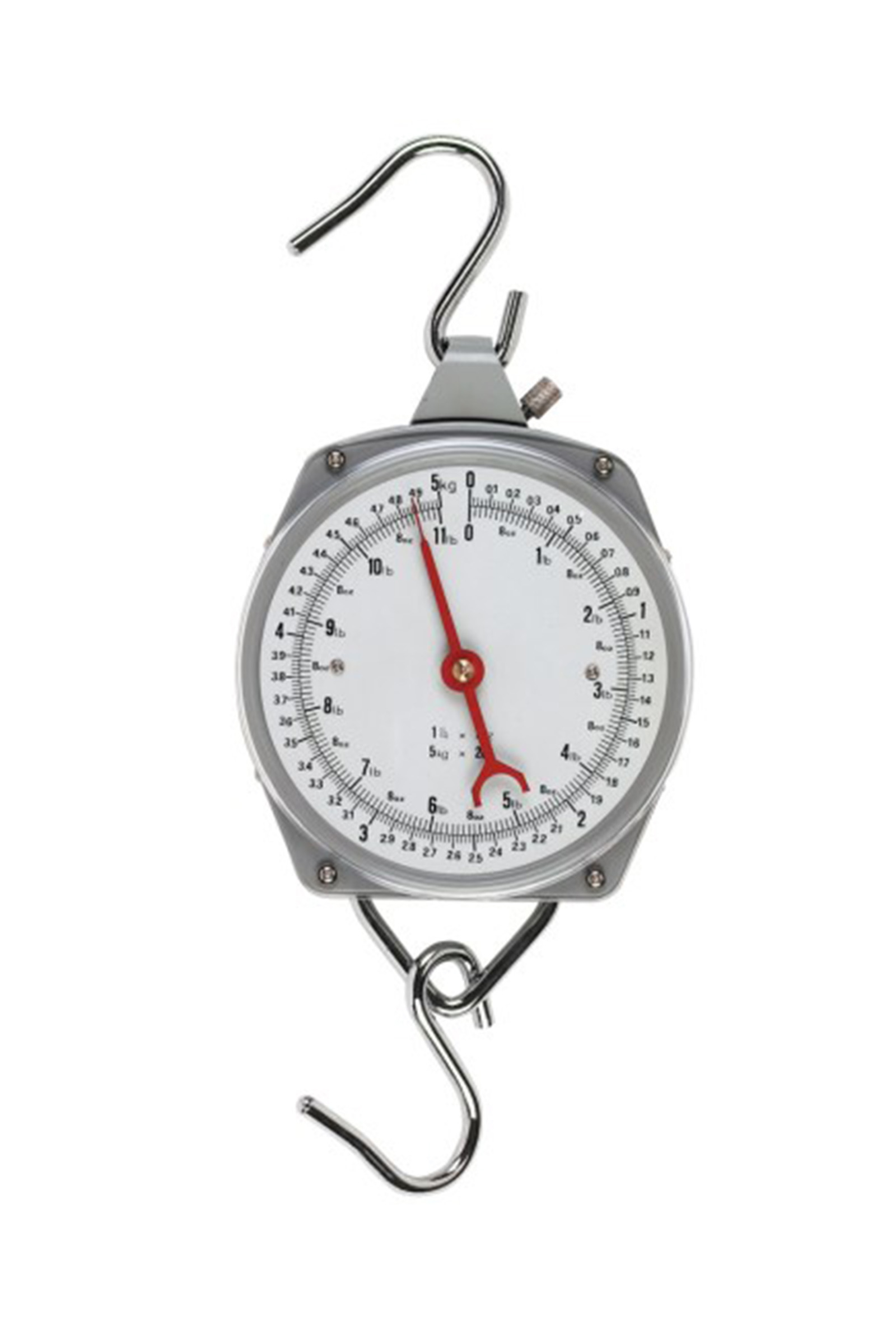 Kerbl våg med totalvikt 100 kg, graderad i steg om 500 g