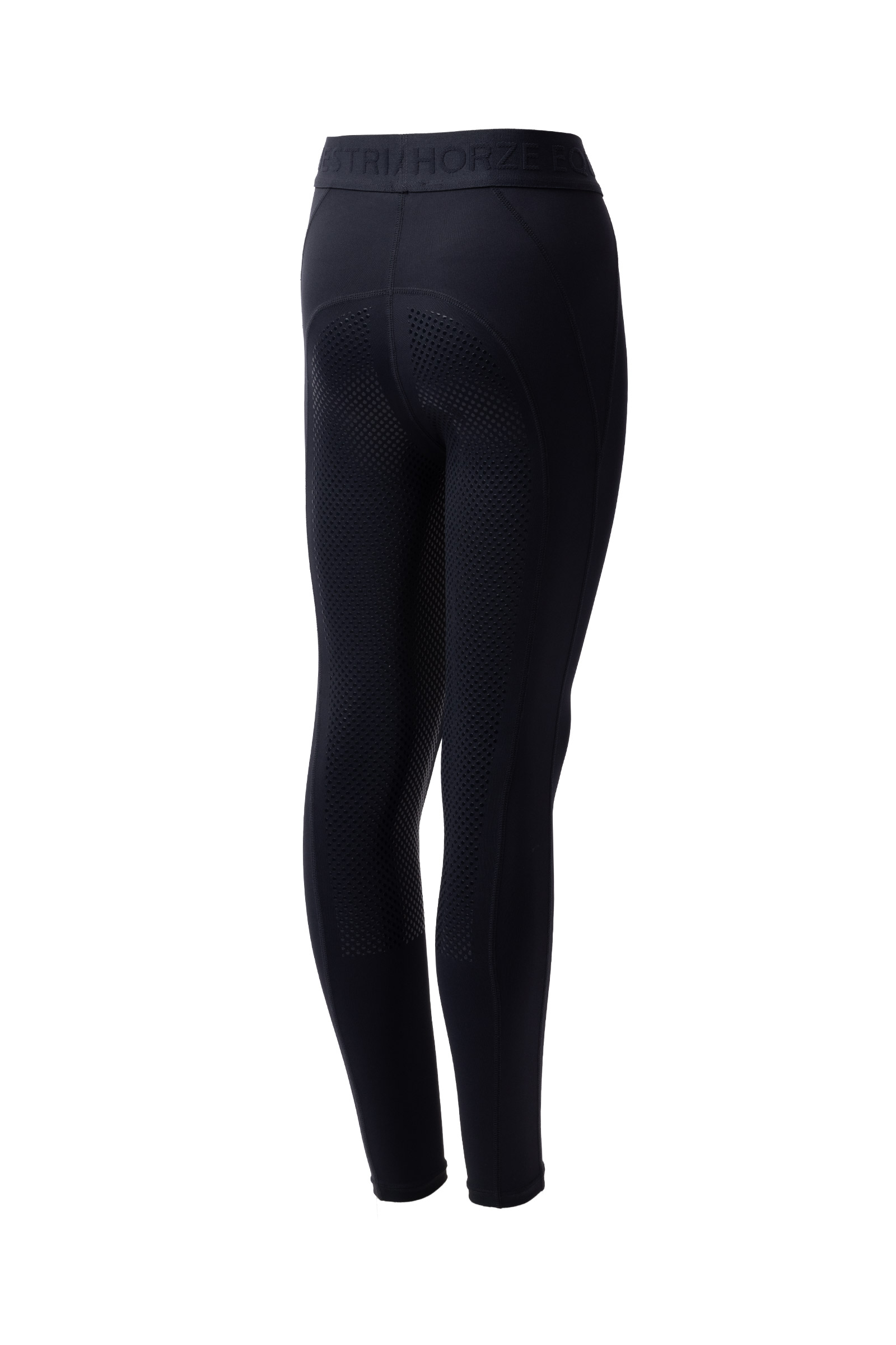 Dark Navy Horze Madison silikonhelskodda ridtights, barn