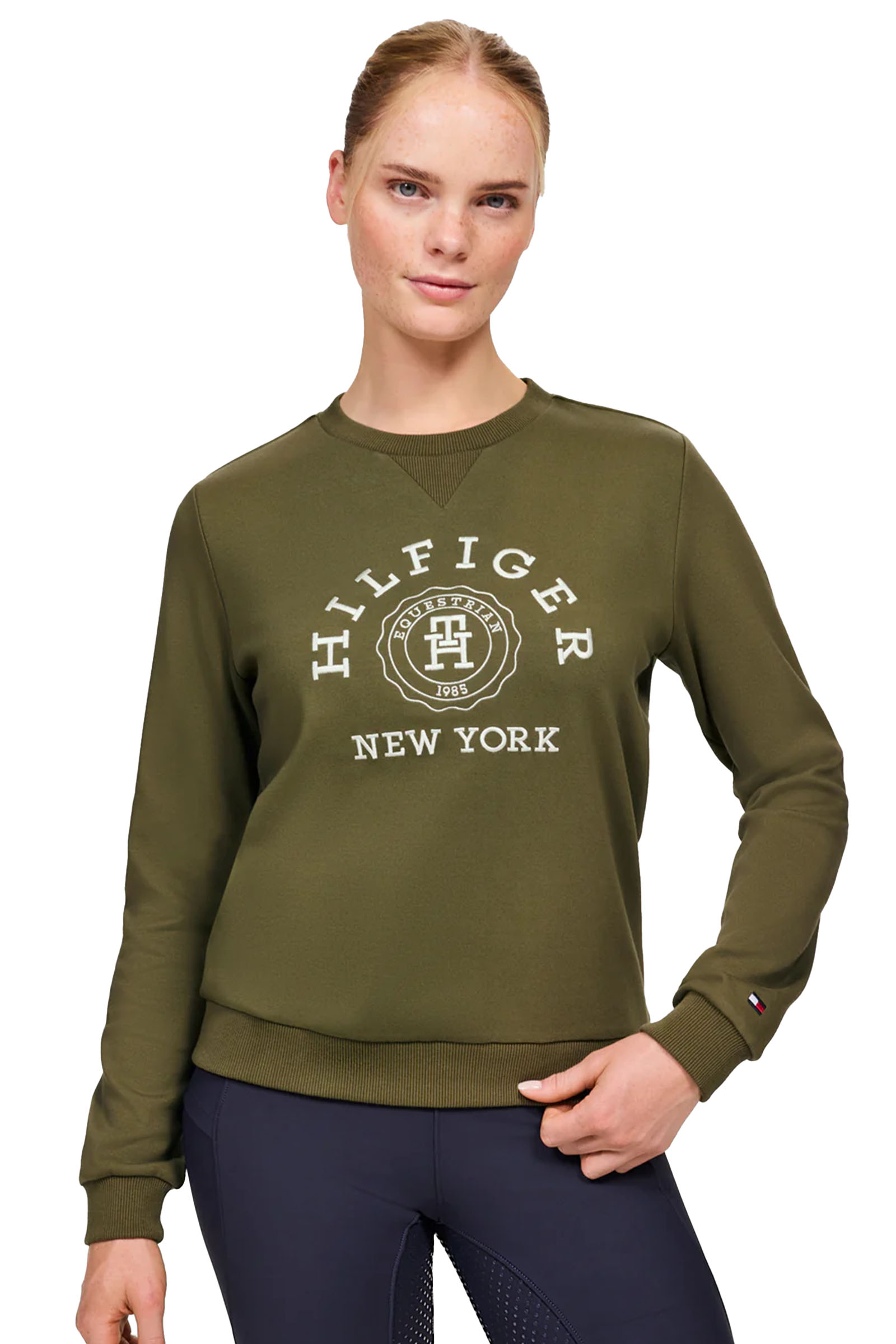 Tommy Hilfiger Equestrian Evans grafisk sweatshirt