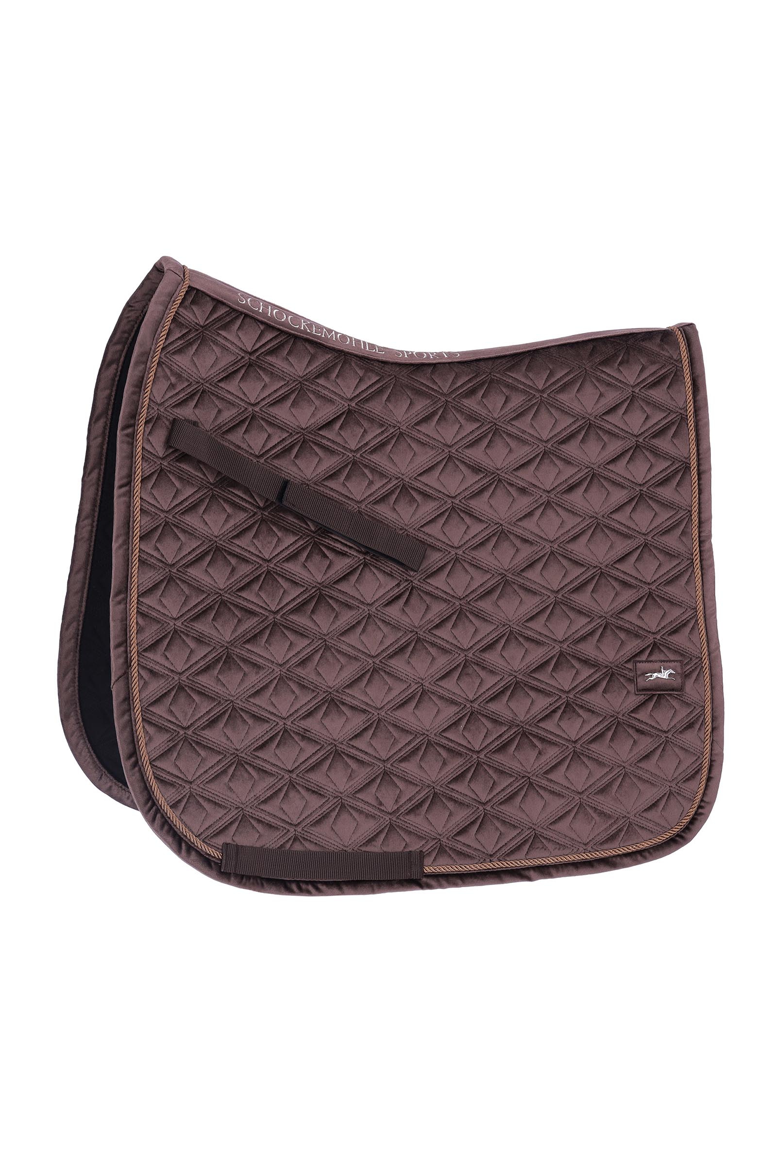 Schockem&ouml;hle Sports SP Velvet D Style Dressage Saddle Pad