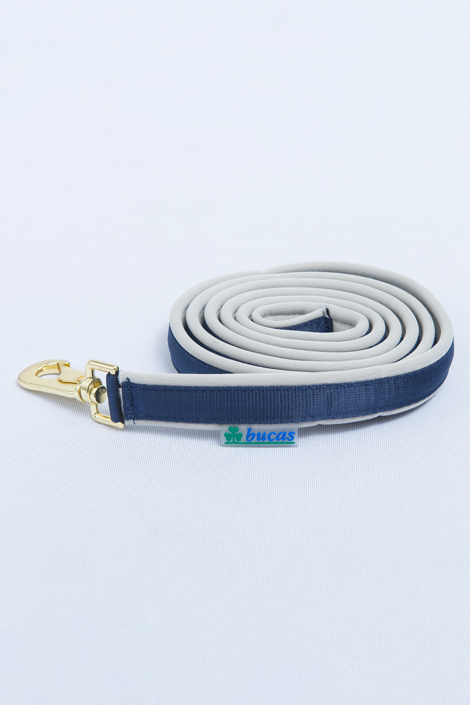 Dark Blue/Silver Bucas Dublin vadderat grimskaft