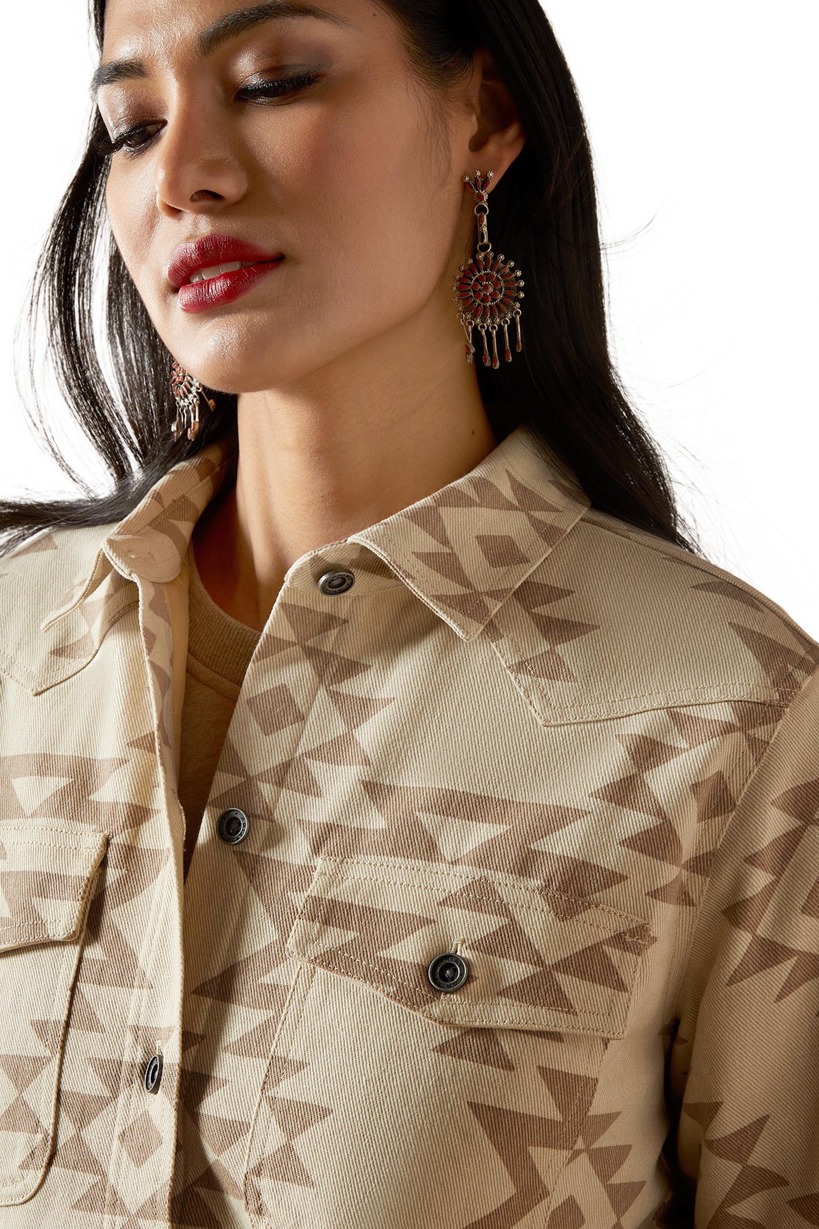 Ariat Clovis vadderad damskjortjacka