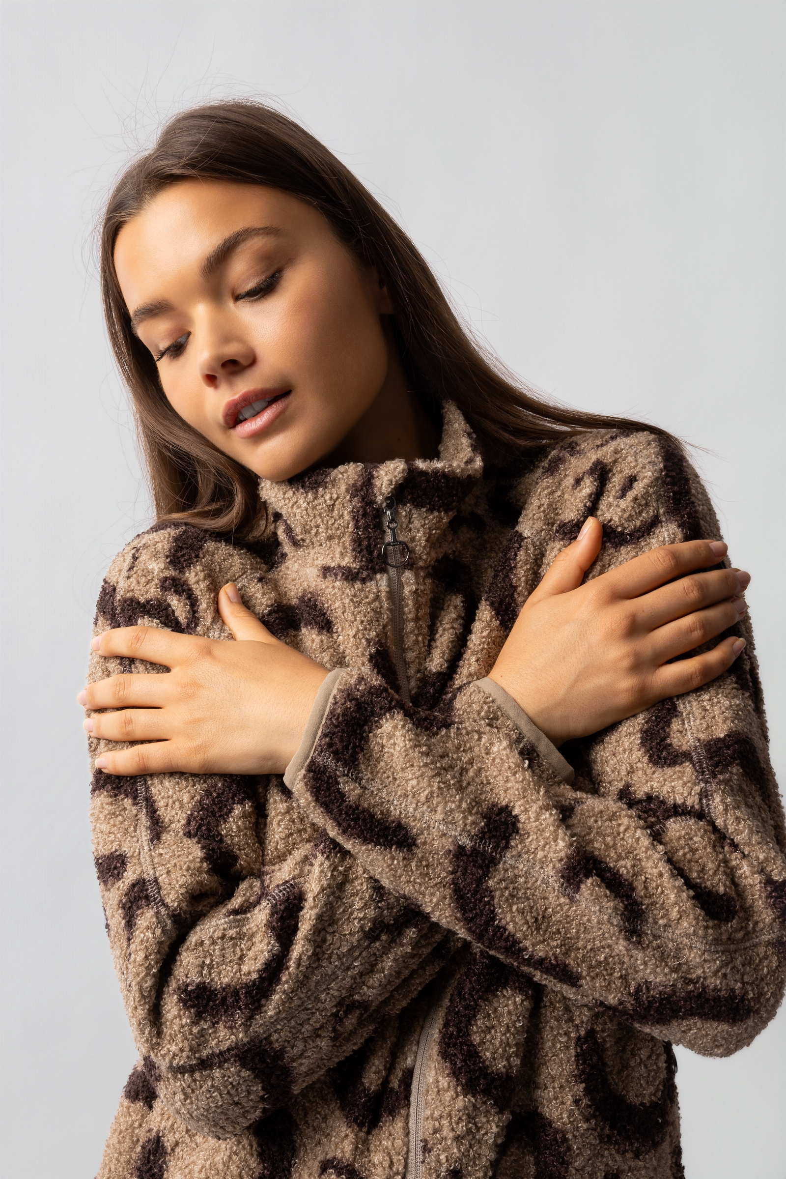 Horze Ariana Dam Teddyfleece jacka