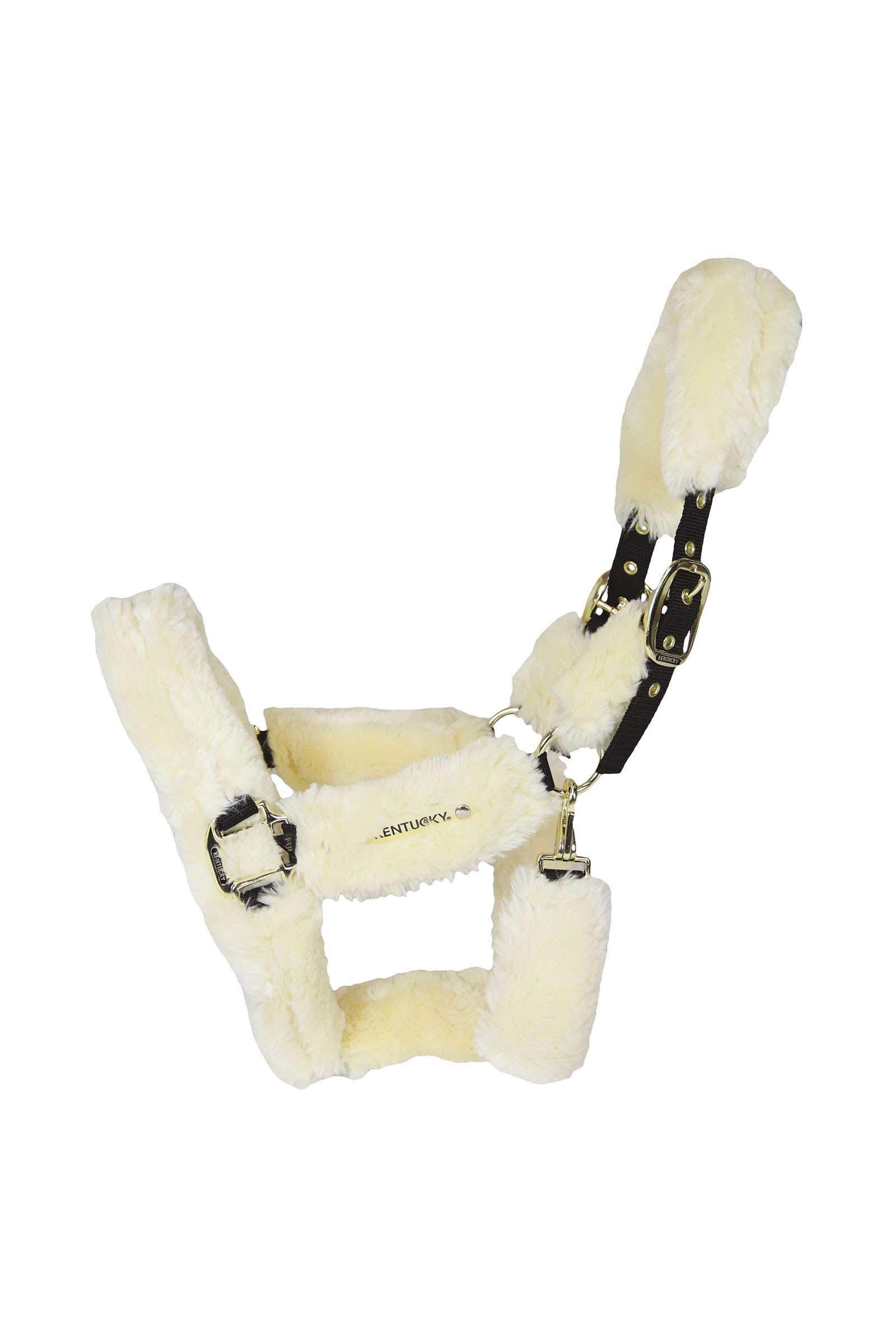 Natural Kentucky Horsewear transportgrimma med fårskinn