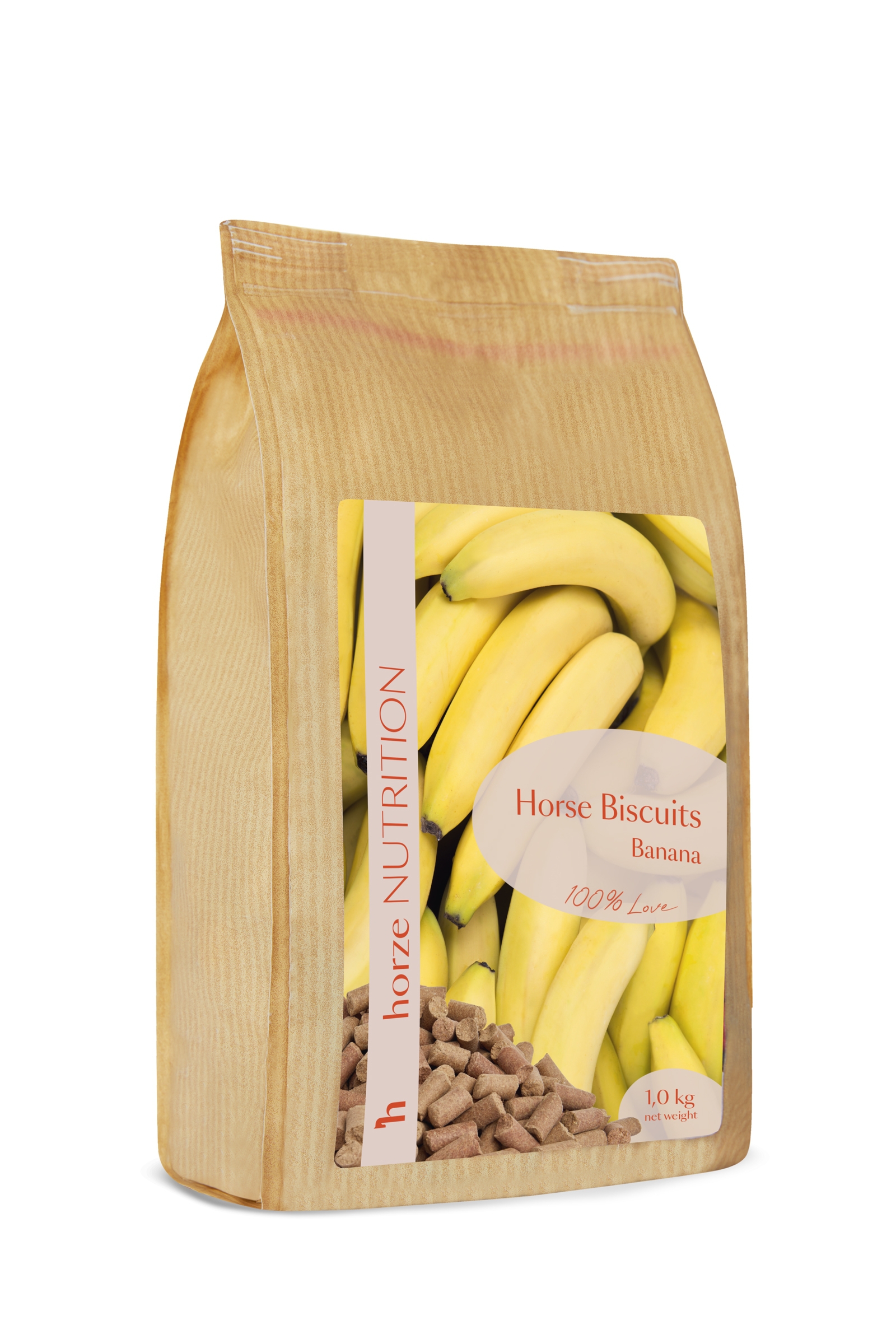 Horze Biscuits Banan, Hästgodis 1 kg