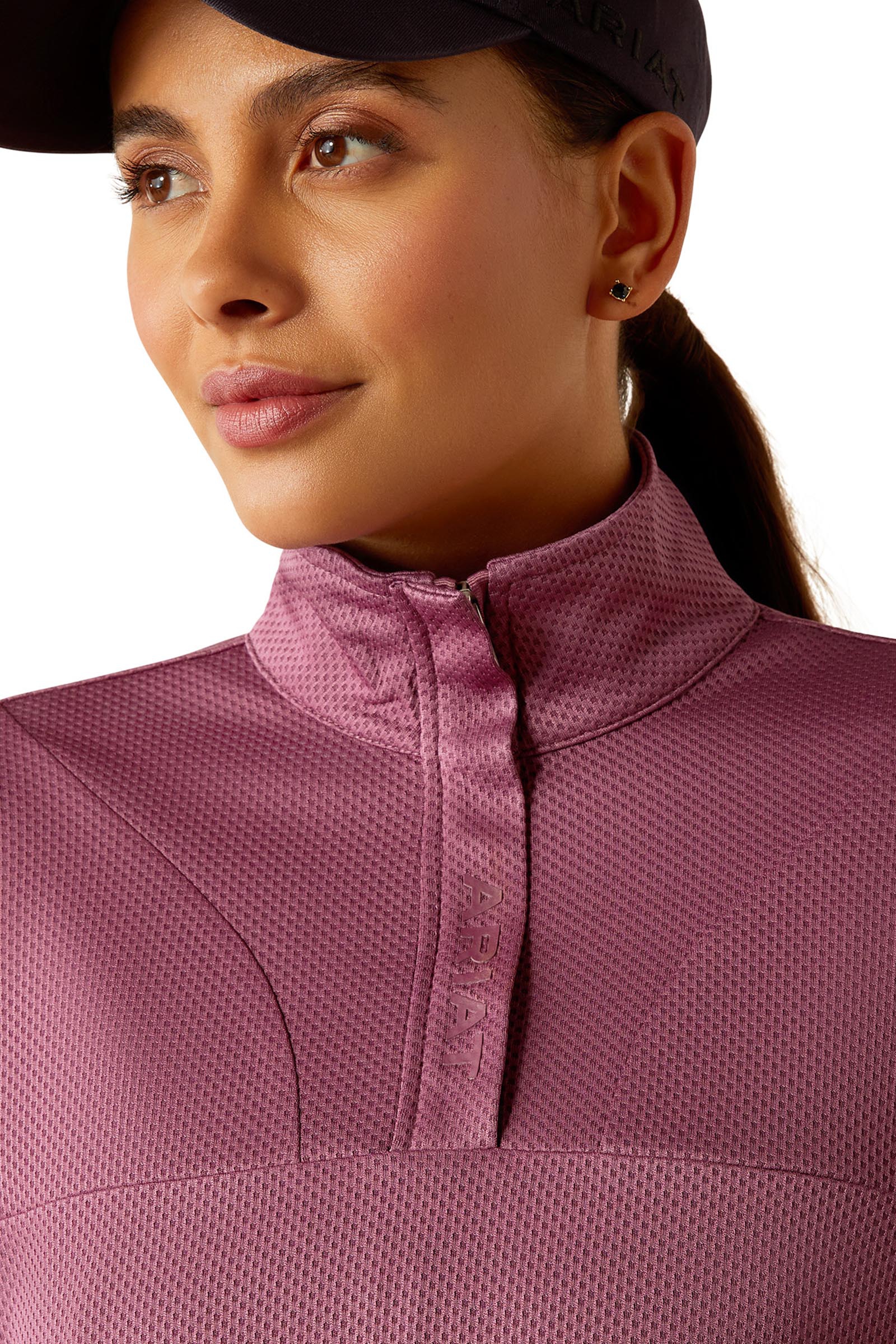 Ariat Breathe dam sweatshirt med 1/2 dragkedja