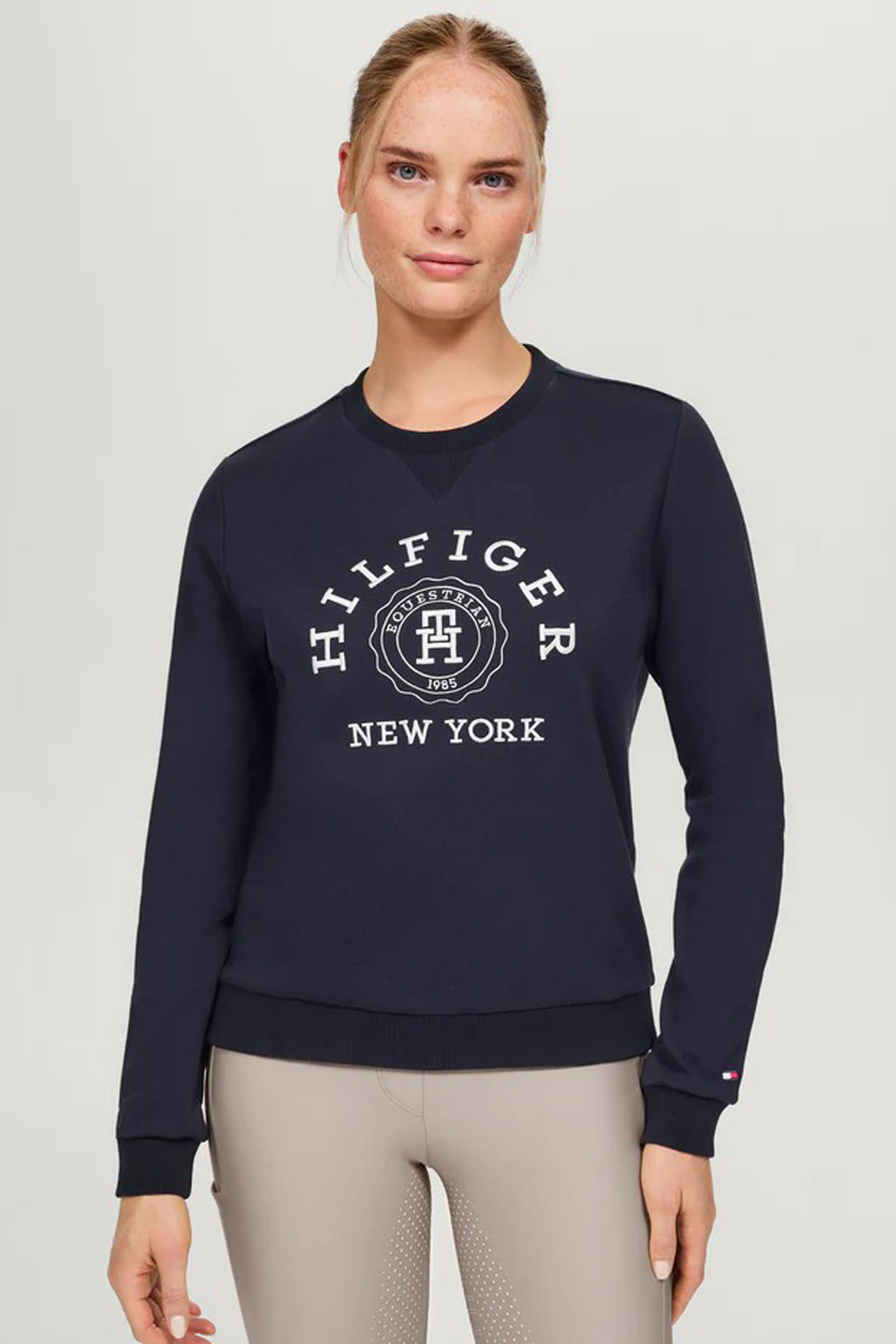 Tommy Hilfiger Equestrian Evans grafisk sweatshirt
