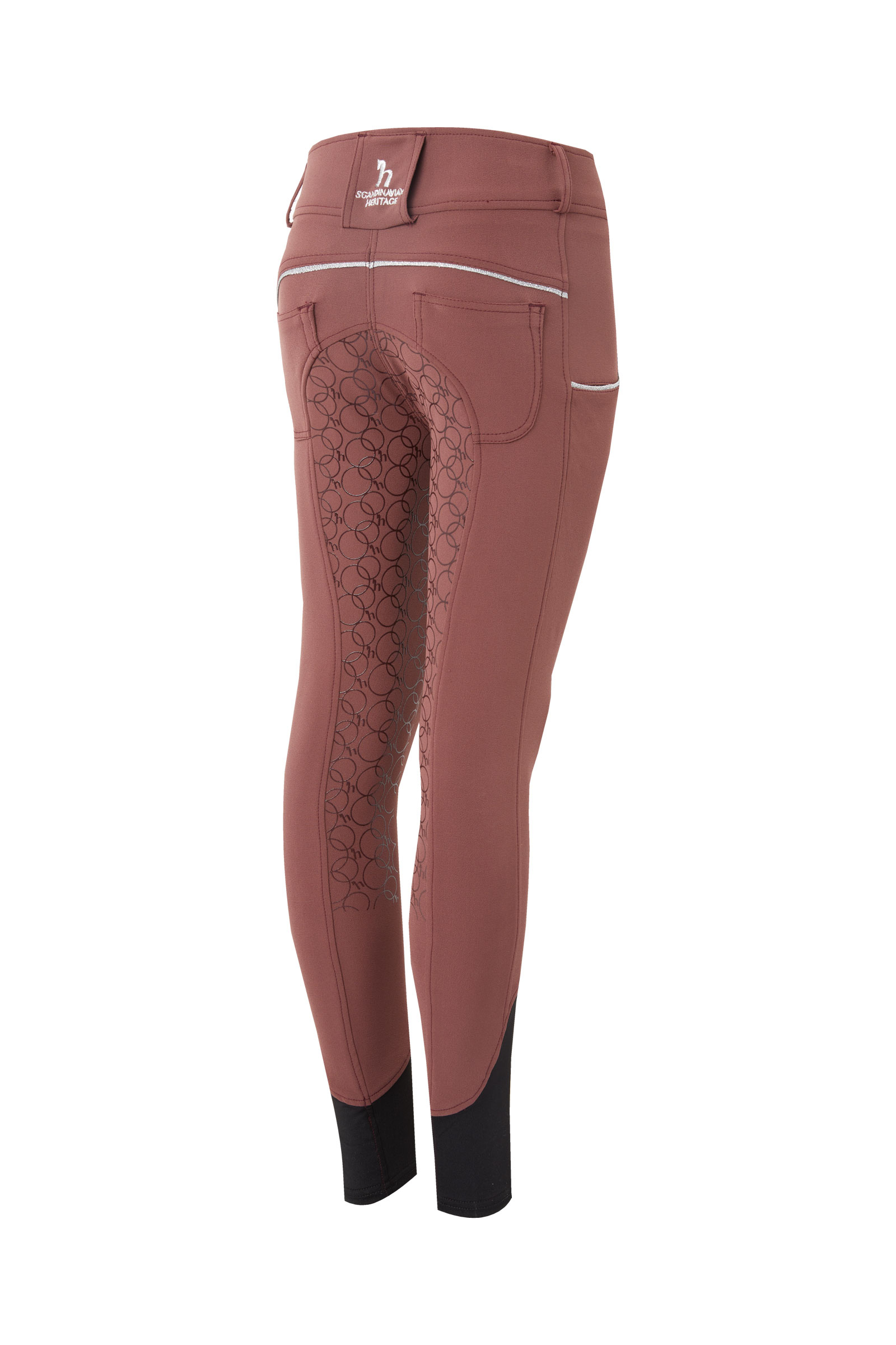 Horze Leighton Teens ridbyxor med telefonficka och helskodd i silikon