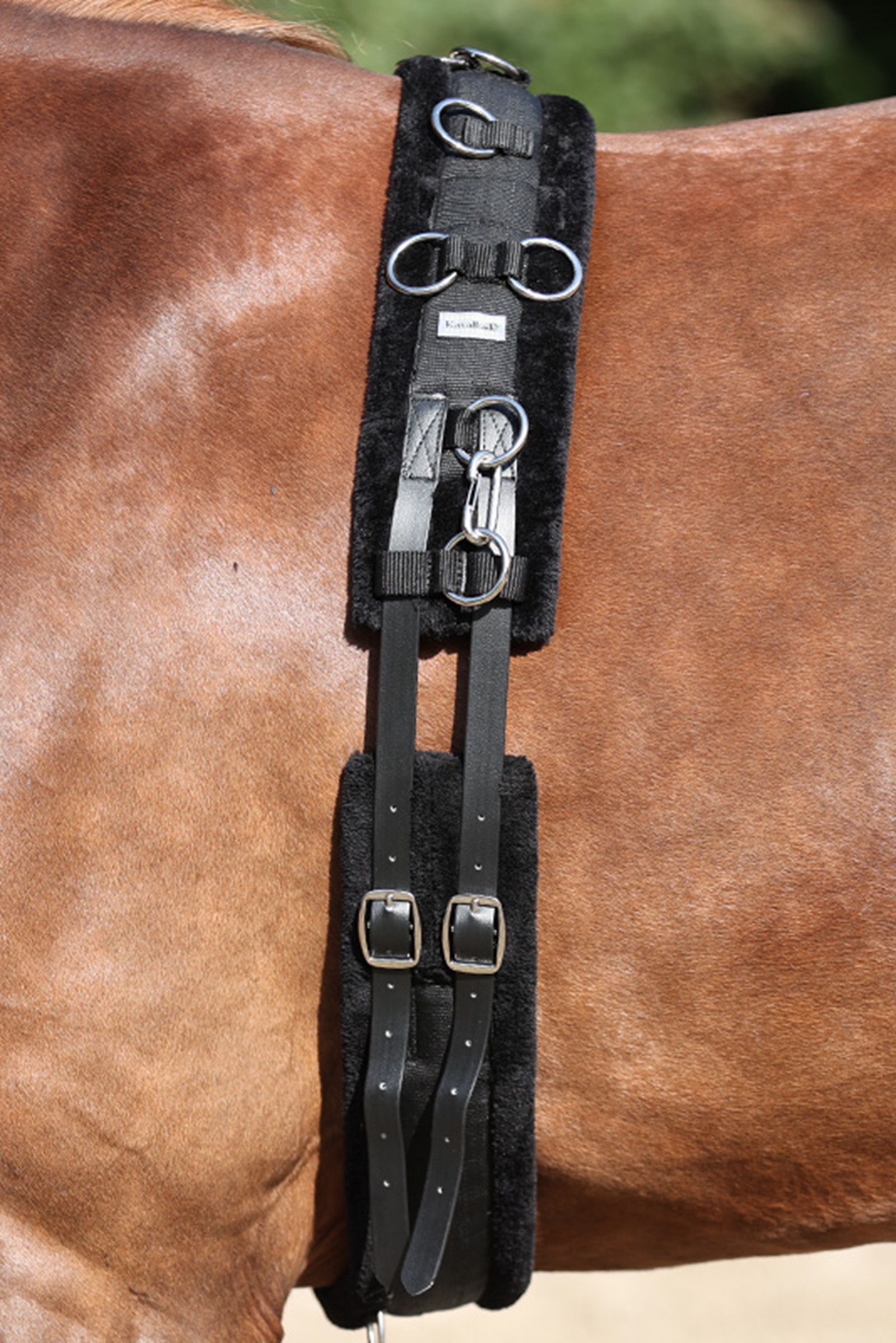 Kavalkade Lunging Girth with Fake Fur