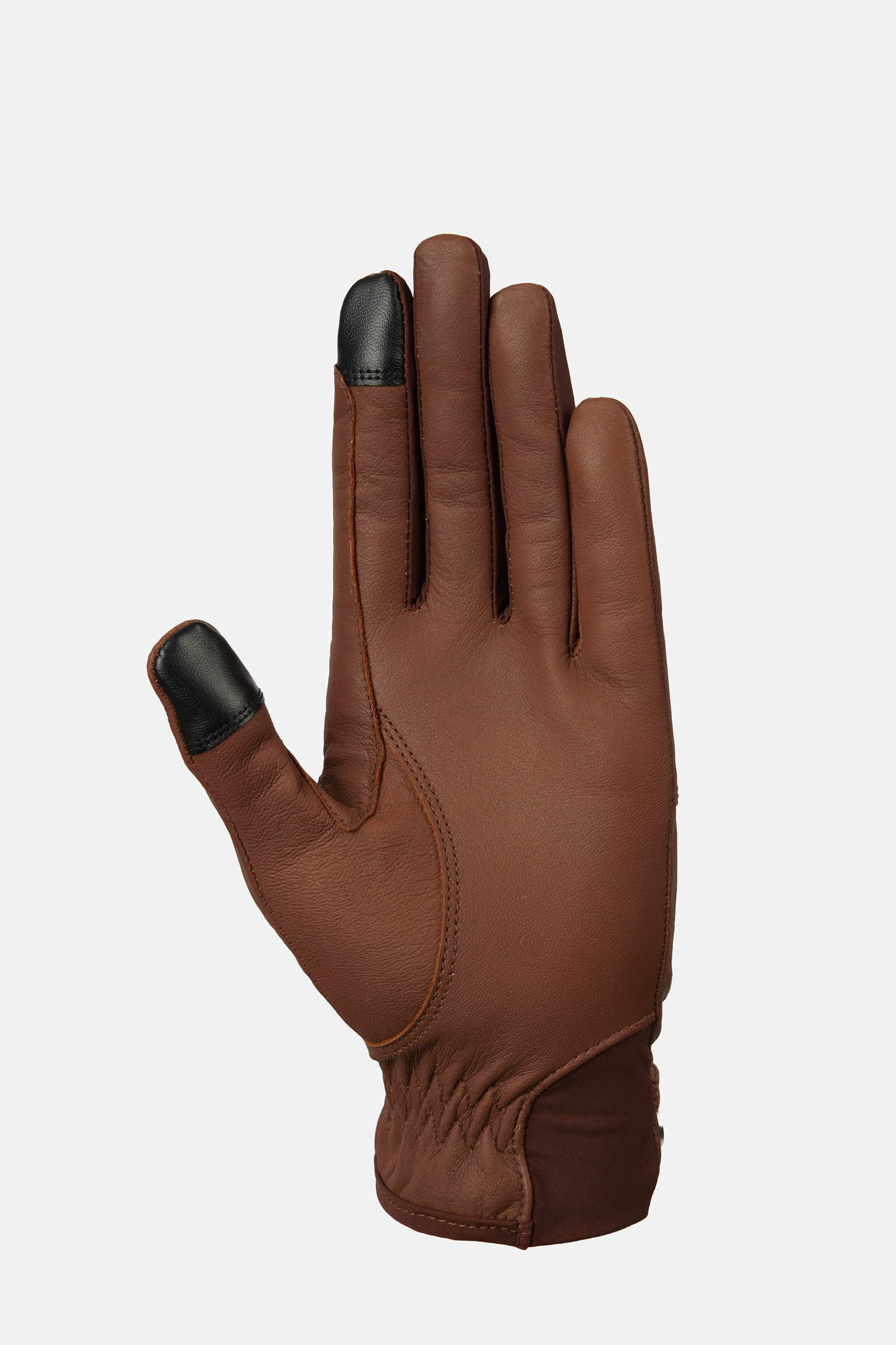 Horze Dakota western ridhandskar i l&auml;der