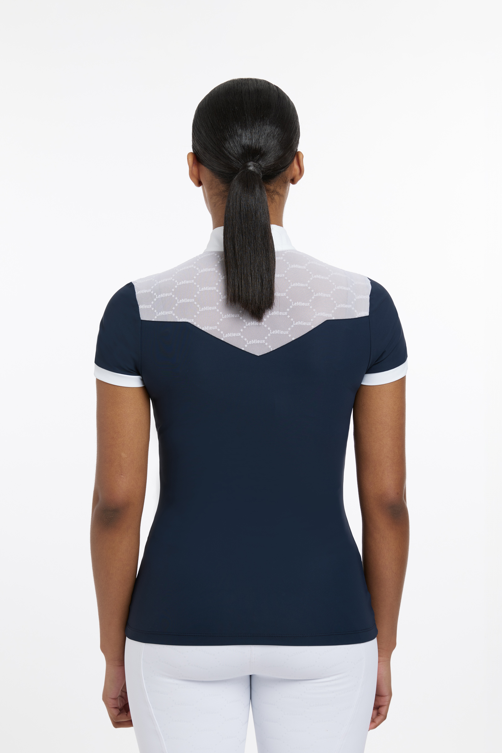 LeMieux Emily kortärmad tävlingsskjorta för kvinnor