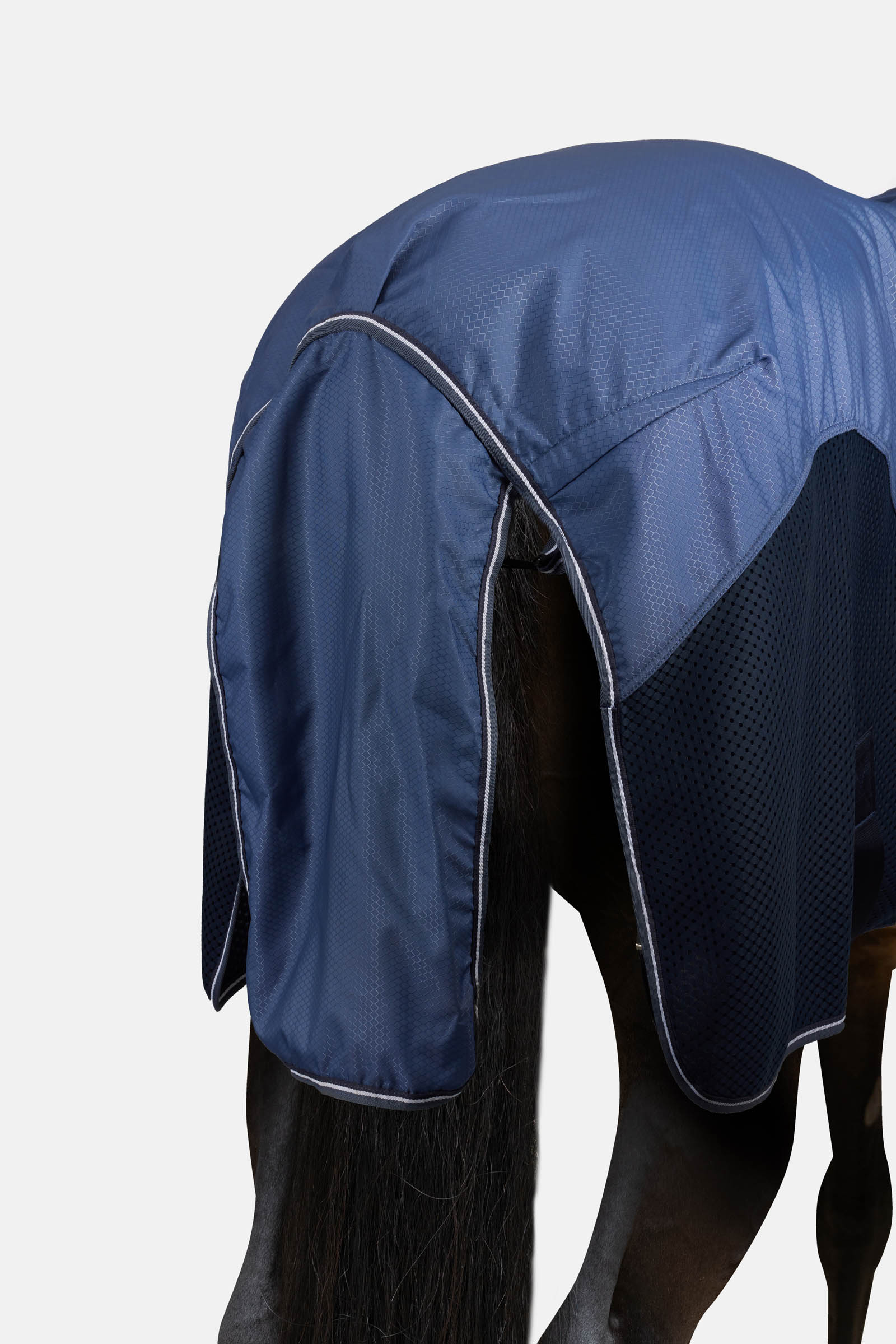 Horze Aircool 3D regnt&auml;cke med avtagbar hals