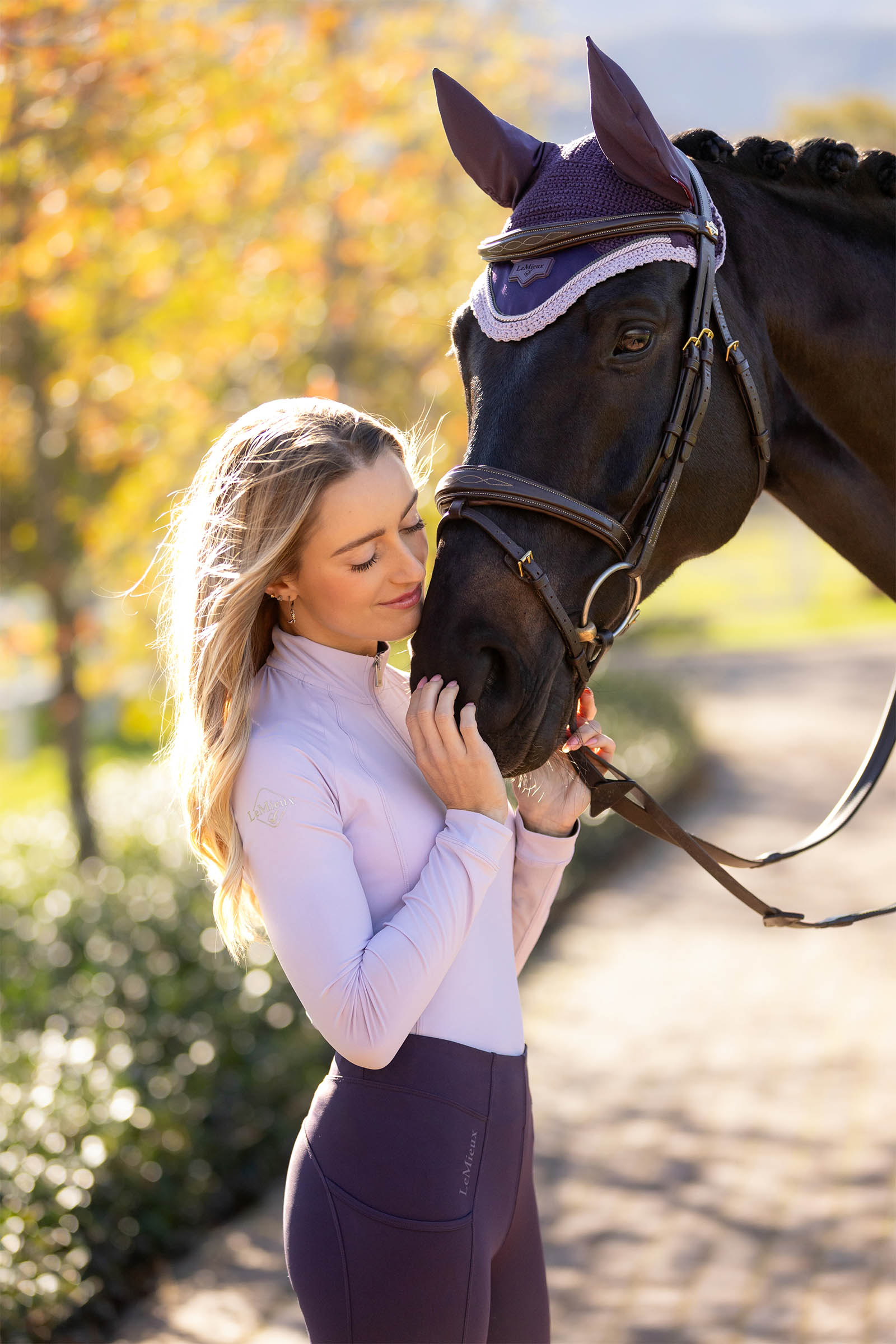 LeMieux Halle l&auml;tt UV-skyddande baslagertr&ouml;ja f&ouml;r damer