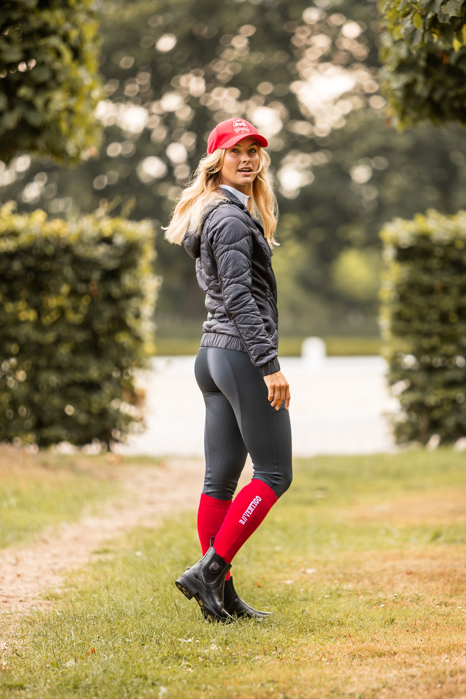 B Vertigo Beryl ull och bambu ridstrumpor