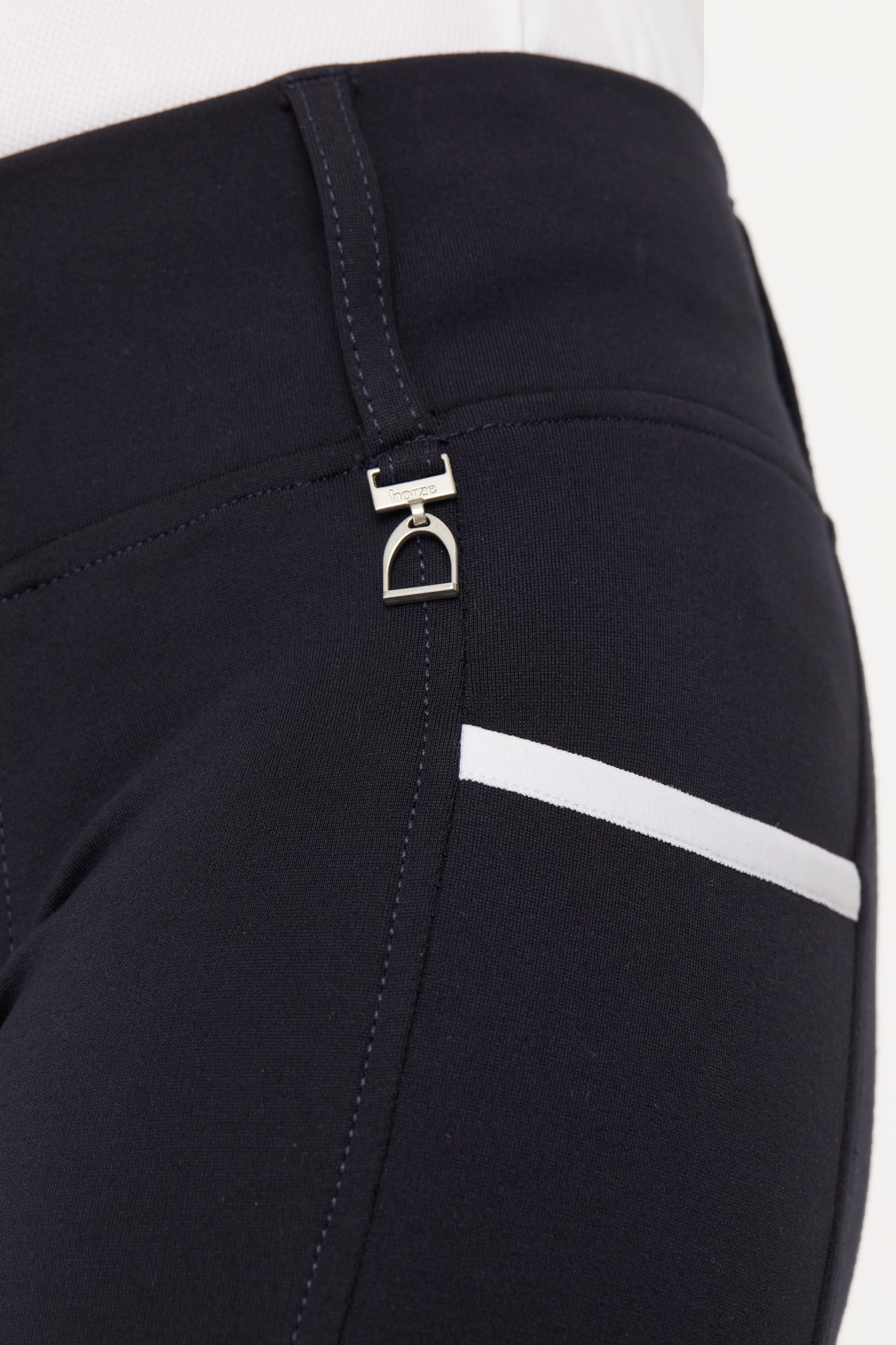 Horze Lucinda silikonhelskodda barn ridtights med hög midja