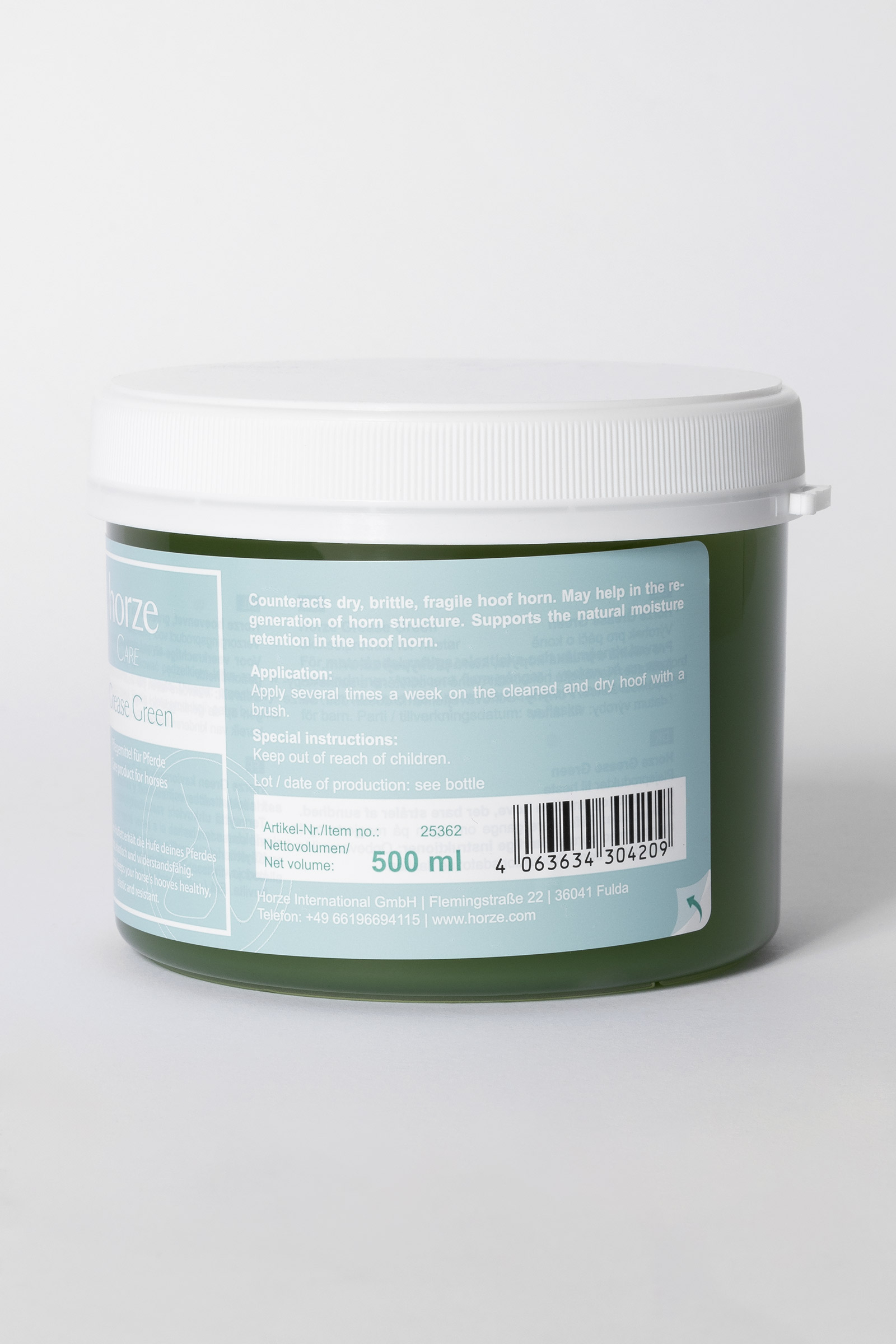 Horze Grease Green, 500ml