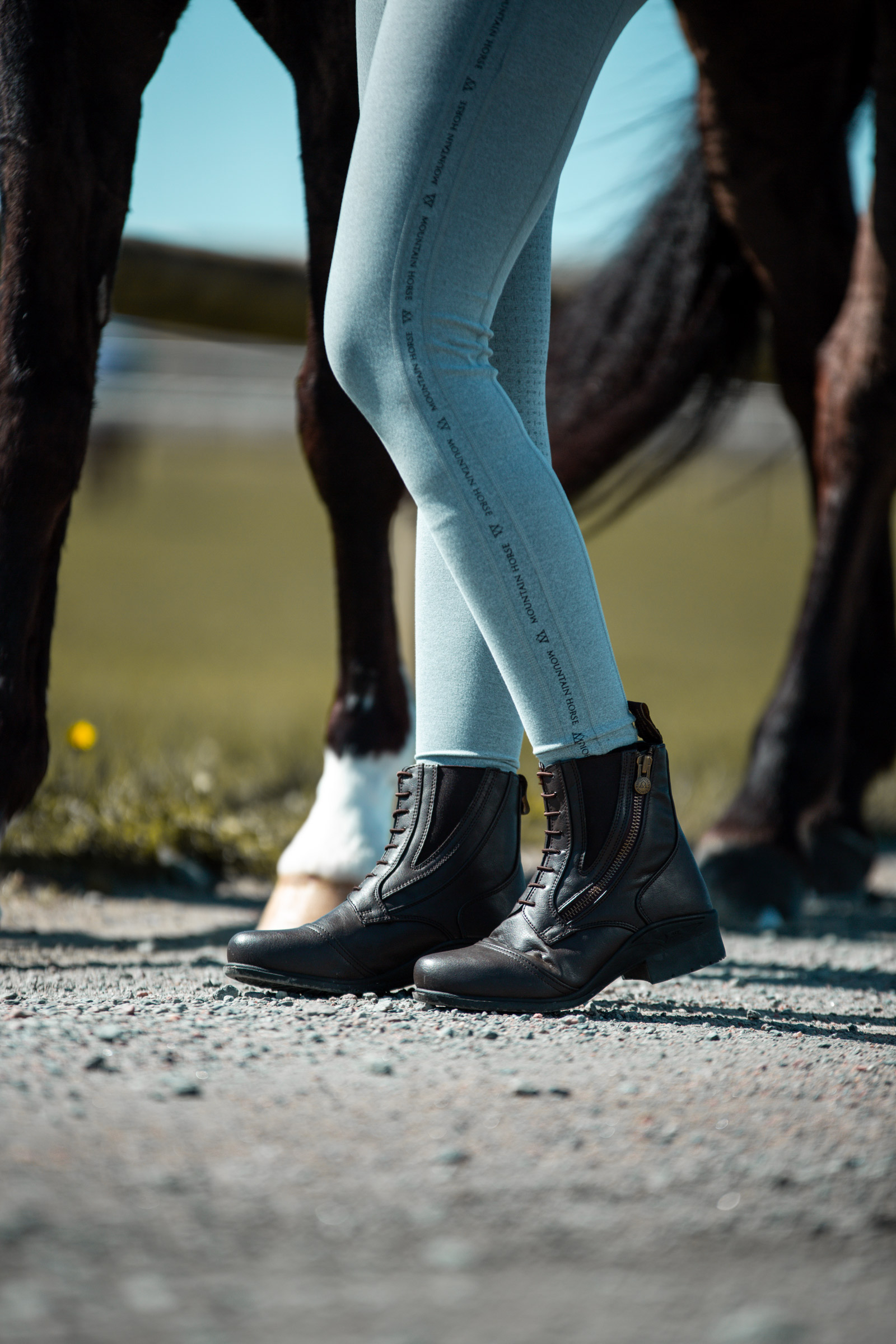 Mountain Horse Veganza Paddockstövlar med dragkedja på sidan