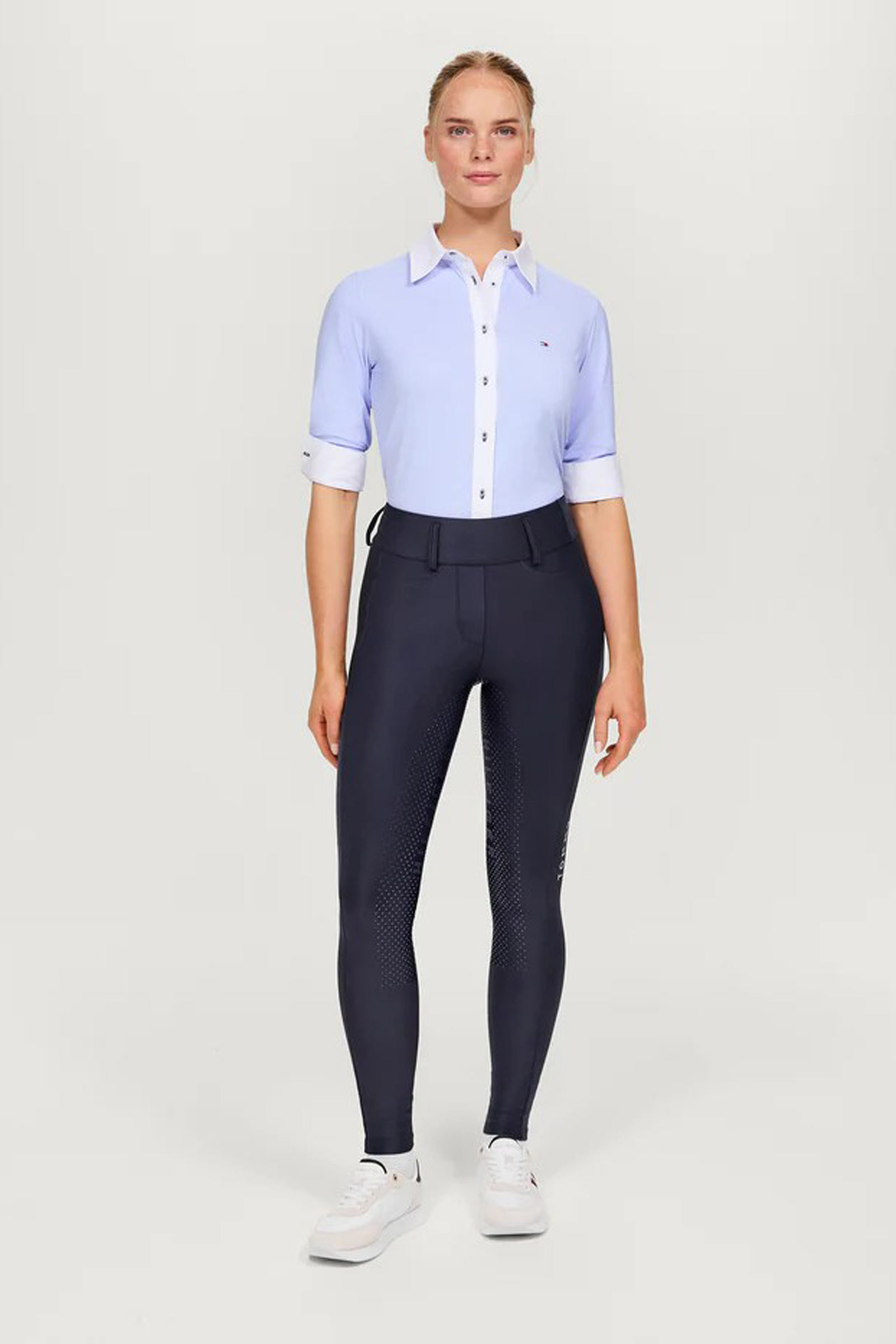 Tommy Hilfiger Equestrian Highland hybridridbyxor med helskodd silikon f&ouml;r dam