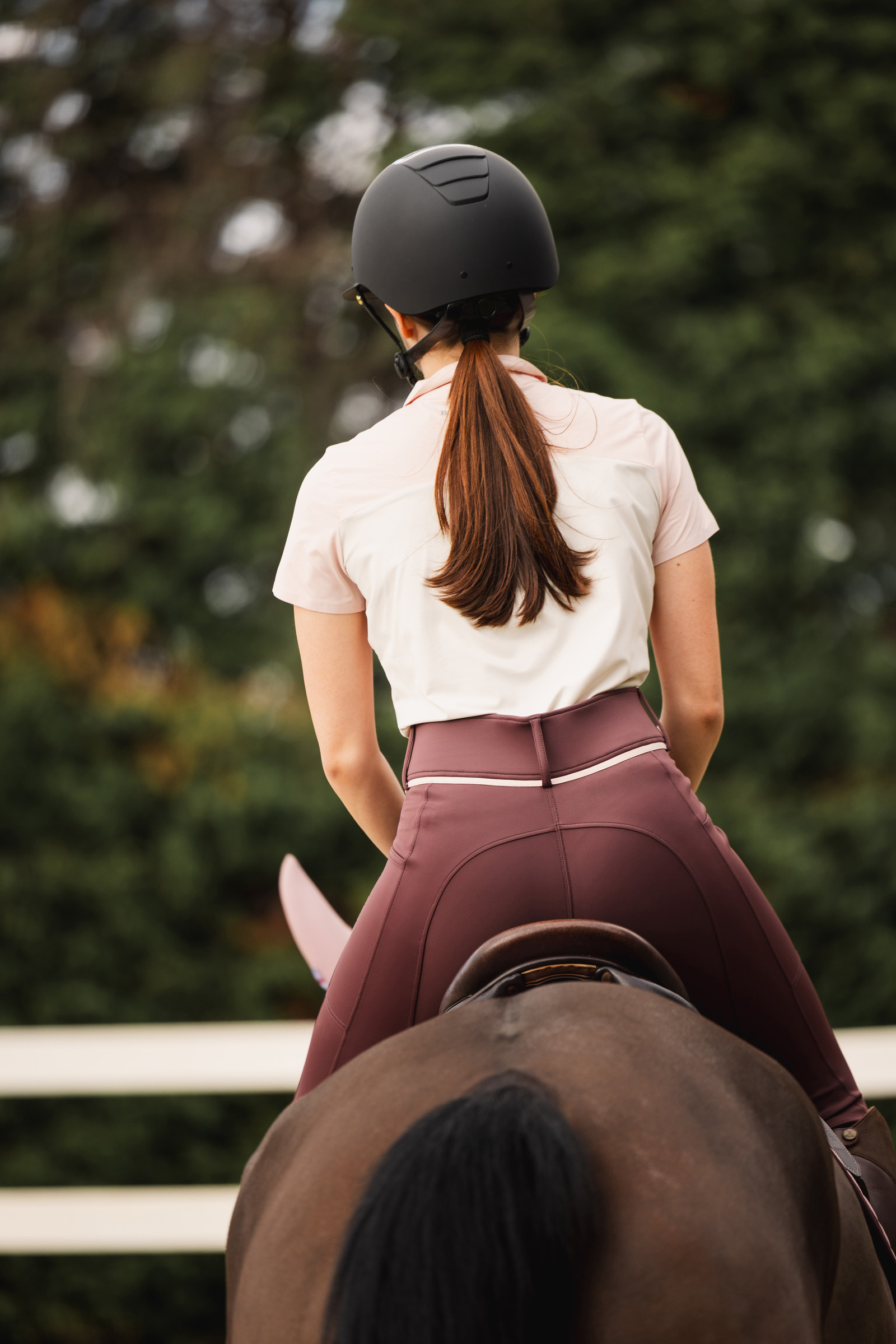 B Vertigo Elea ridbyxor med kn&auml;skodd, damstorlek