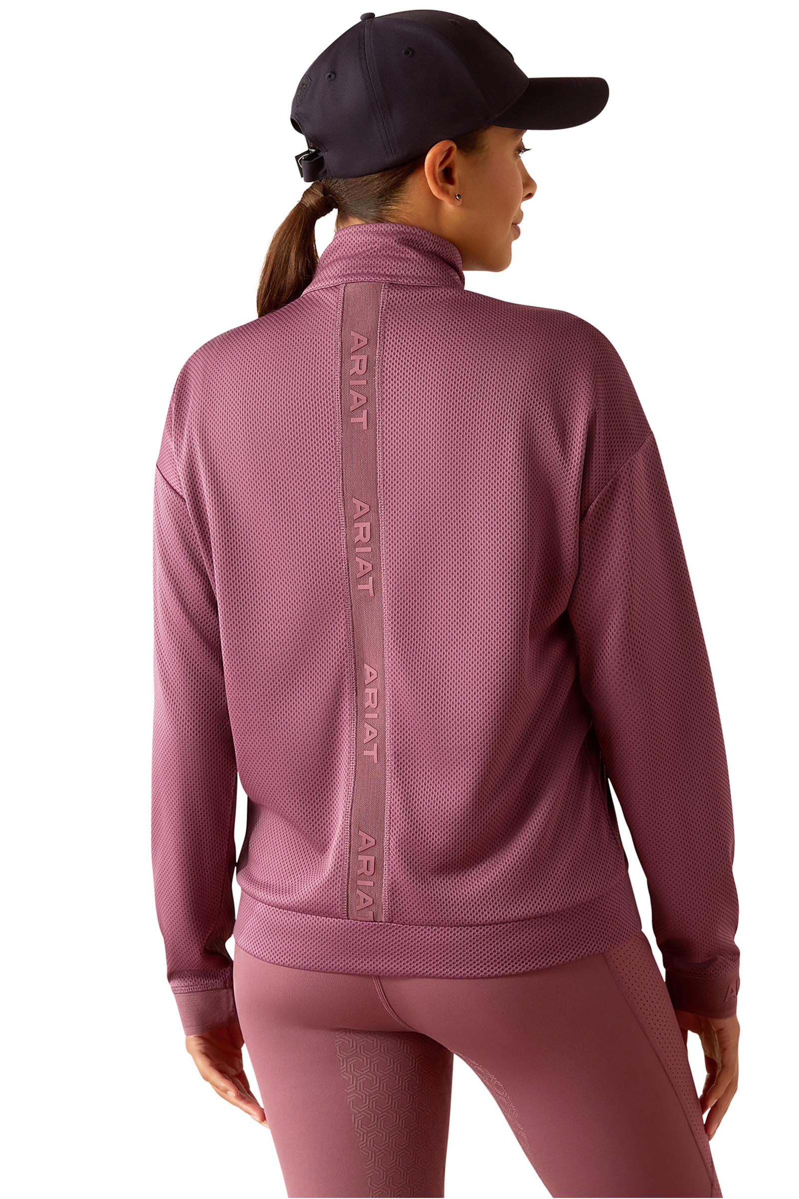 Ariat Breathe dam sweatshirt med 1/2 dragkedja