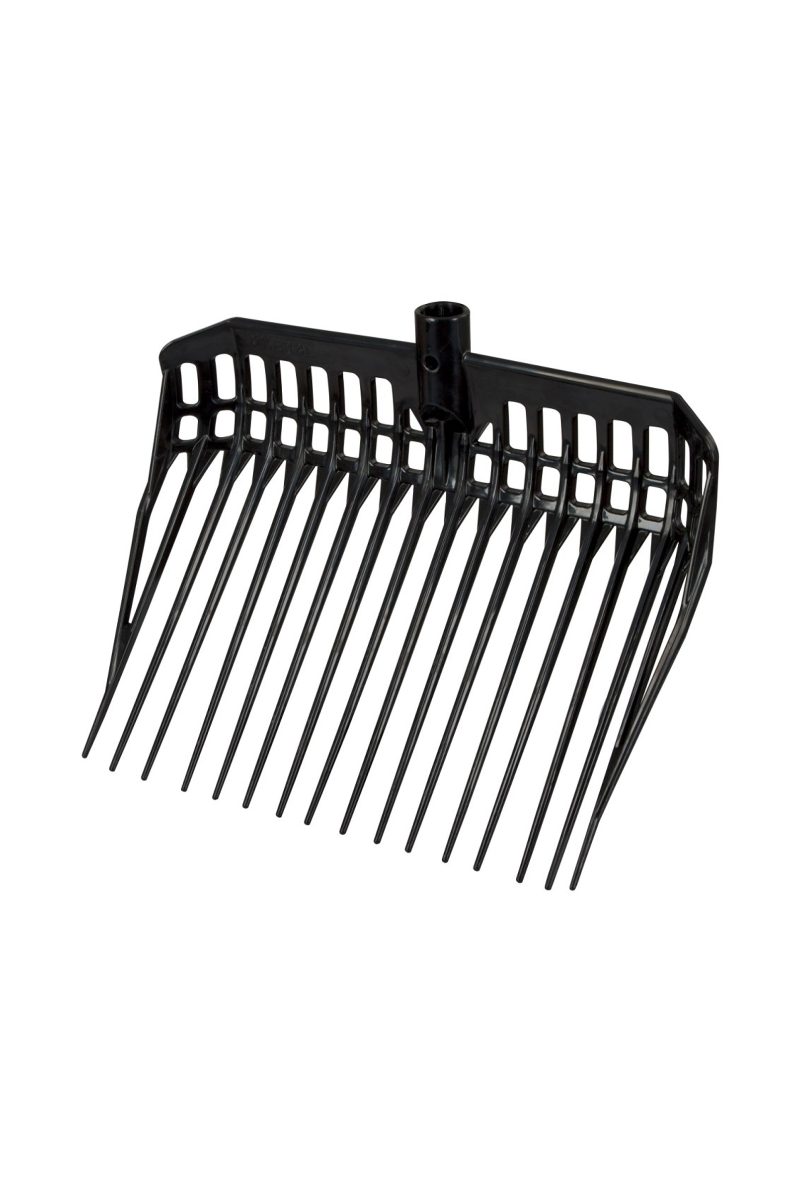 Kerbl littergaffel EcoFork med metallhandtag och D-grepp