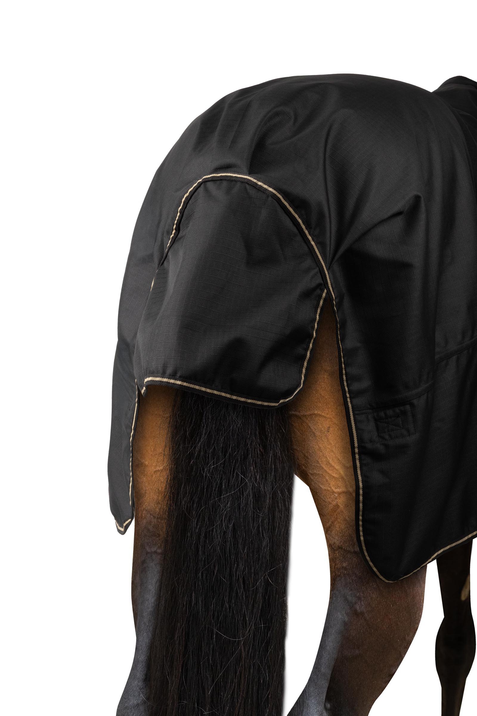 Horze 1200D utet&auml;cke med avtagbar halsdel, 200 g