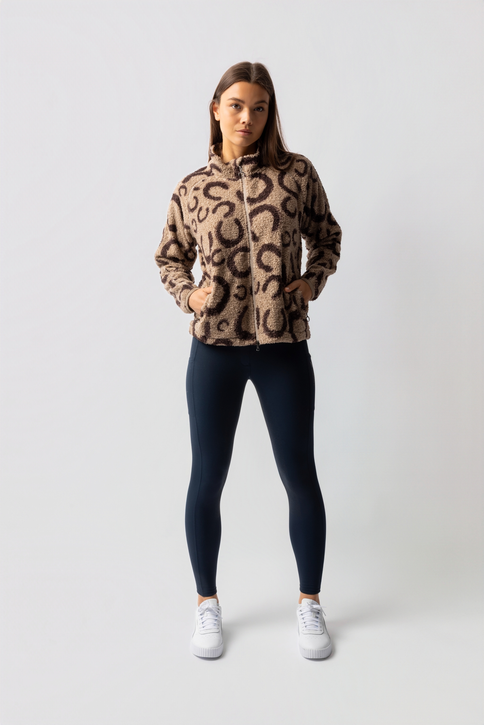 Horze Ariana Dam Teddyfleece jacka