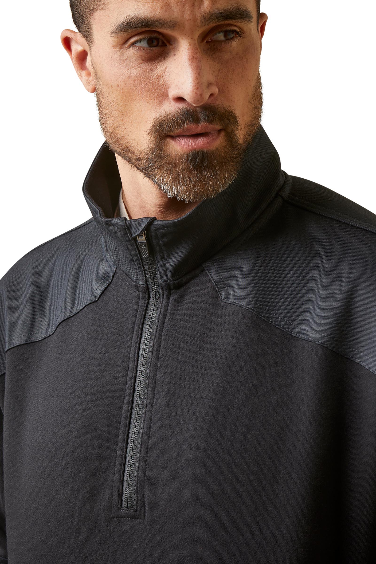 Ariat Rebar Workman Duracanvas Sweatshirt f&ouml;r herr med 1/4 dragkedja