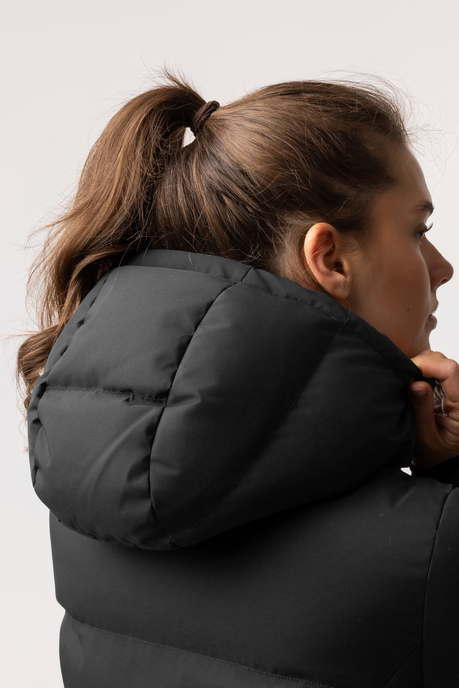 Horze Paloma lång vadderad kappa för kvinnor