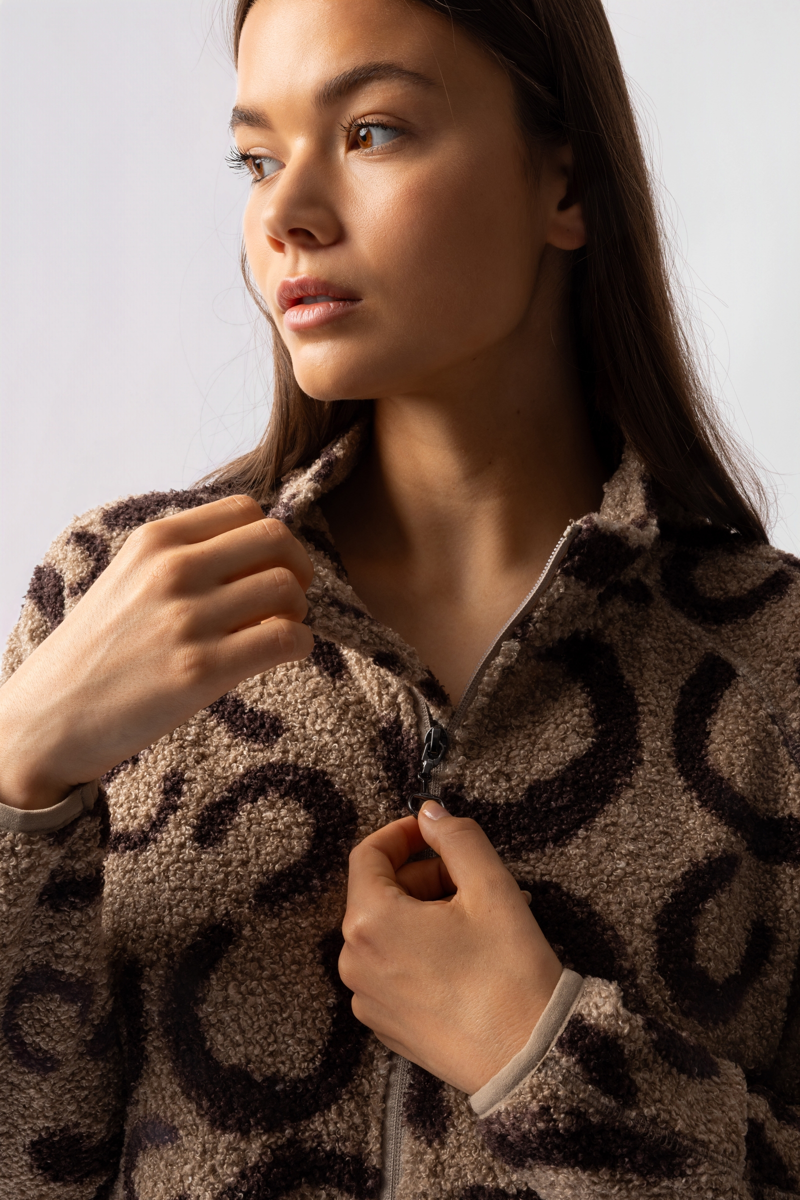 Horze Ariana Dam Teddyfleece jacka