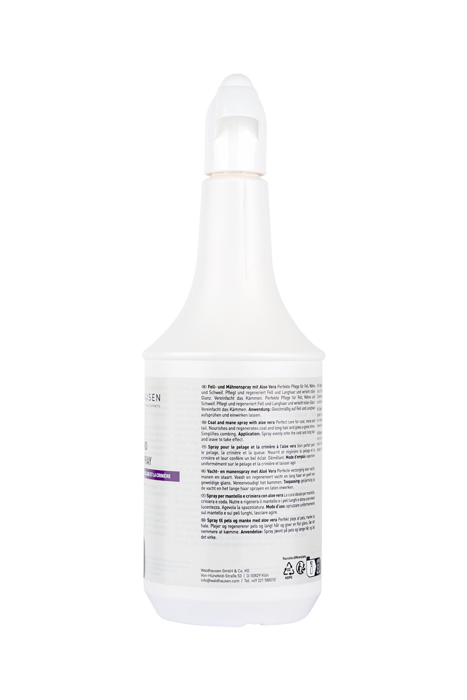 Waldhausen Hår- och svansvårdspray med aloe vera, 1 l