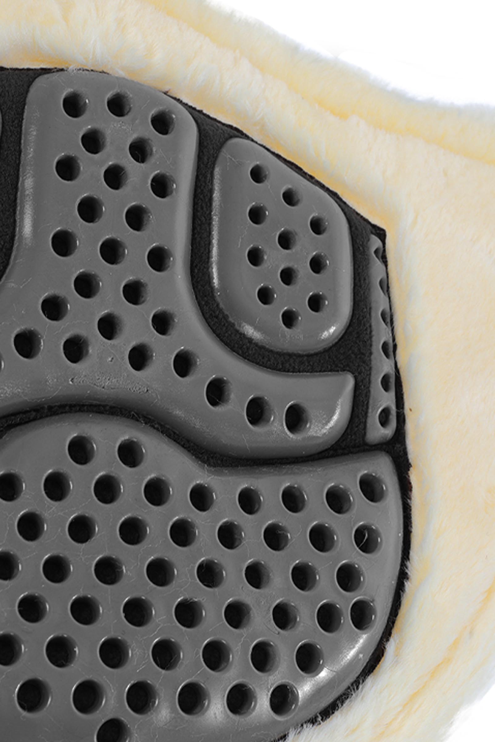 Acavallo sadelgjord med br&ouml;stskydd Classic Gel med syntetisk p&auml;ls  