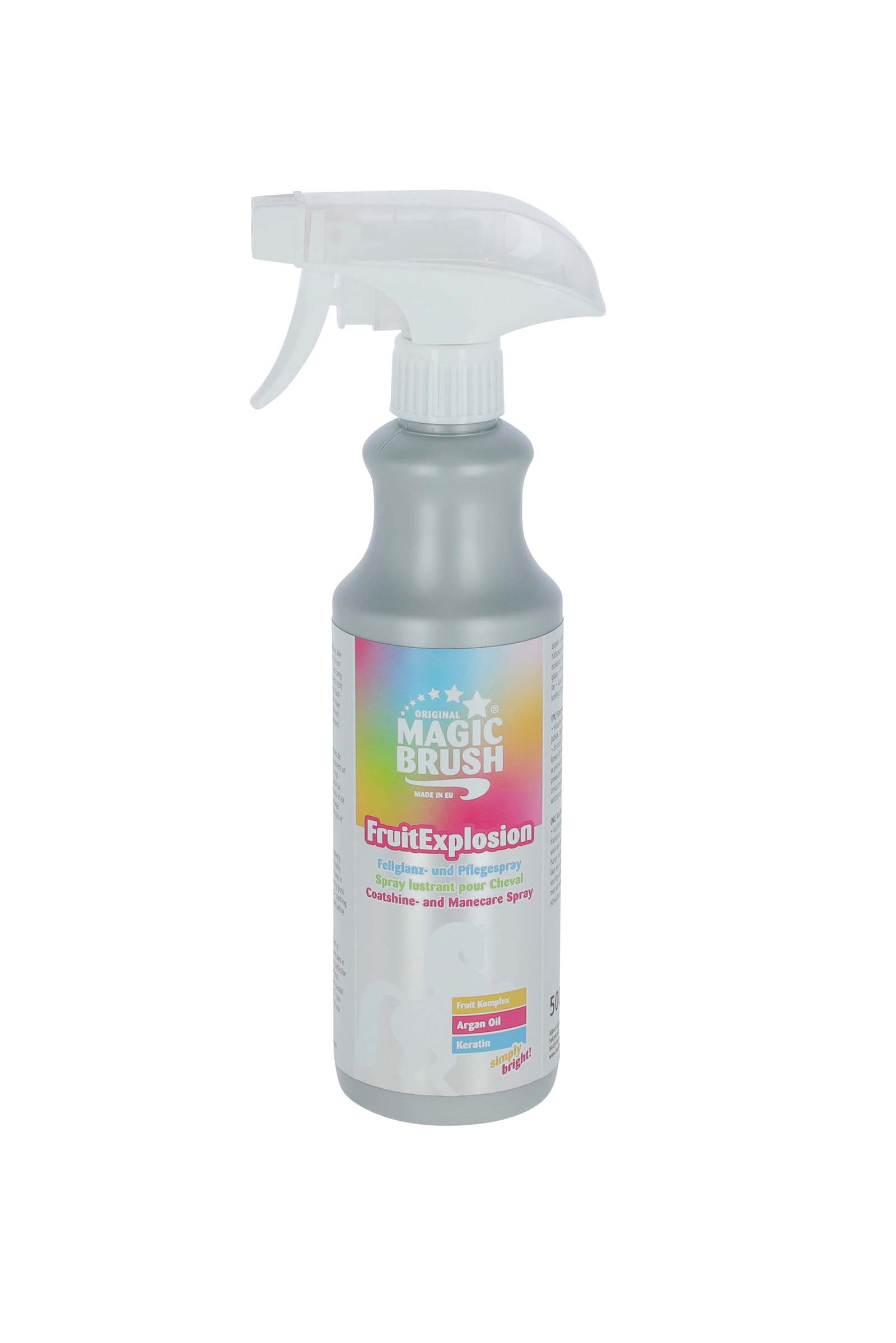 MagicBrush Fruit Explosion glans- och vårdspray för päls och man, 500 ml