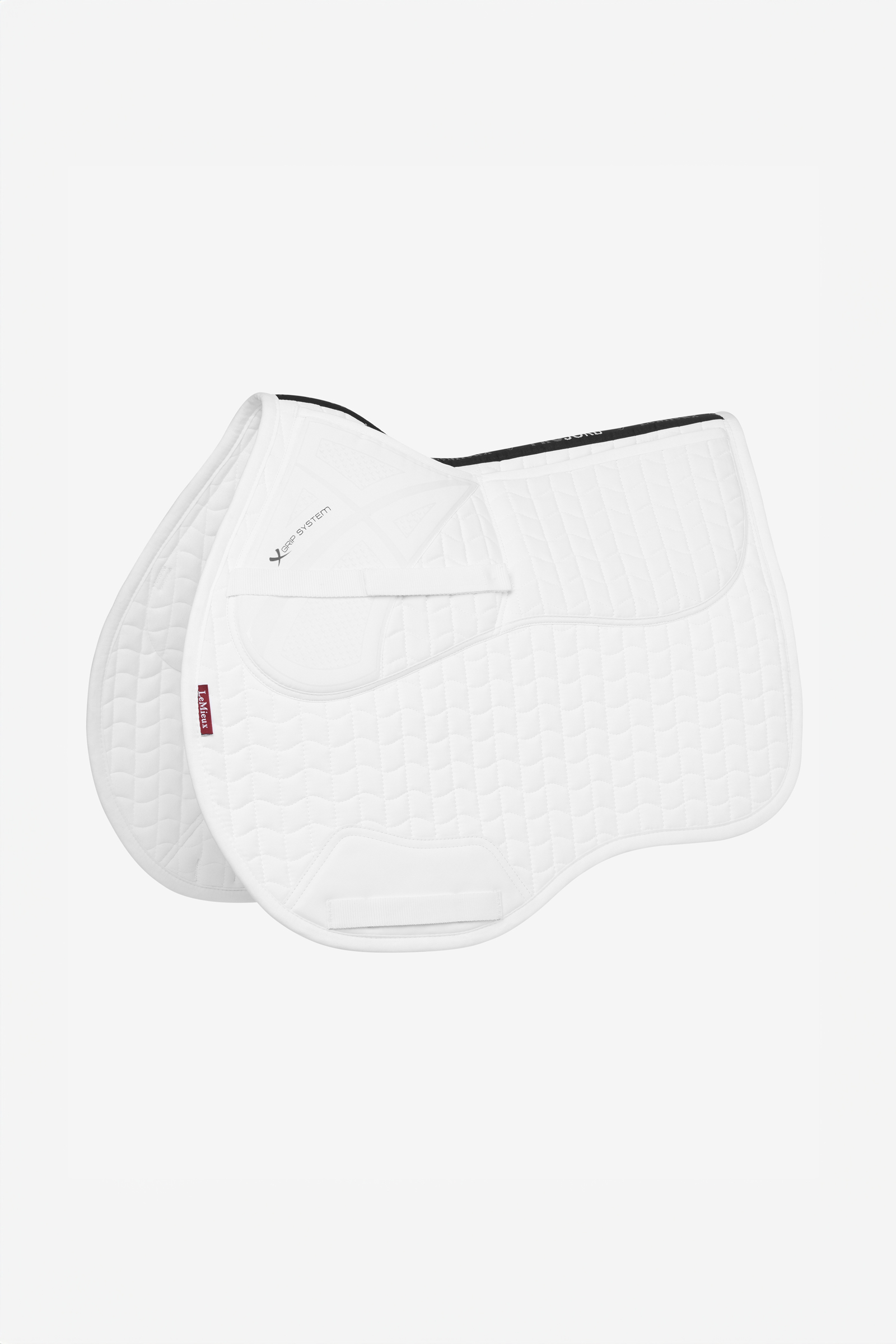 White LeMieux Prosorb Plain 2 Pocket Close Contact Pad