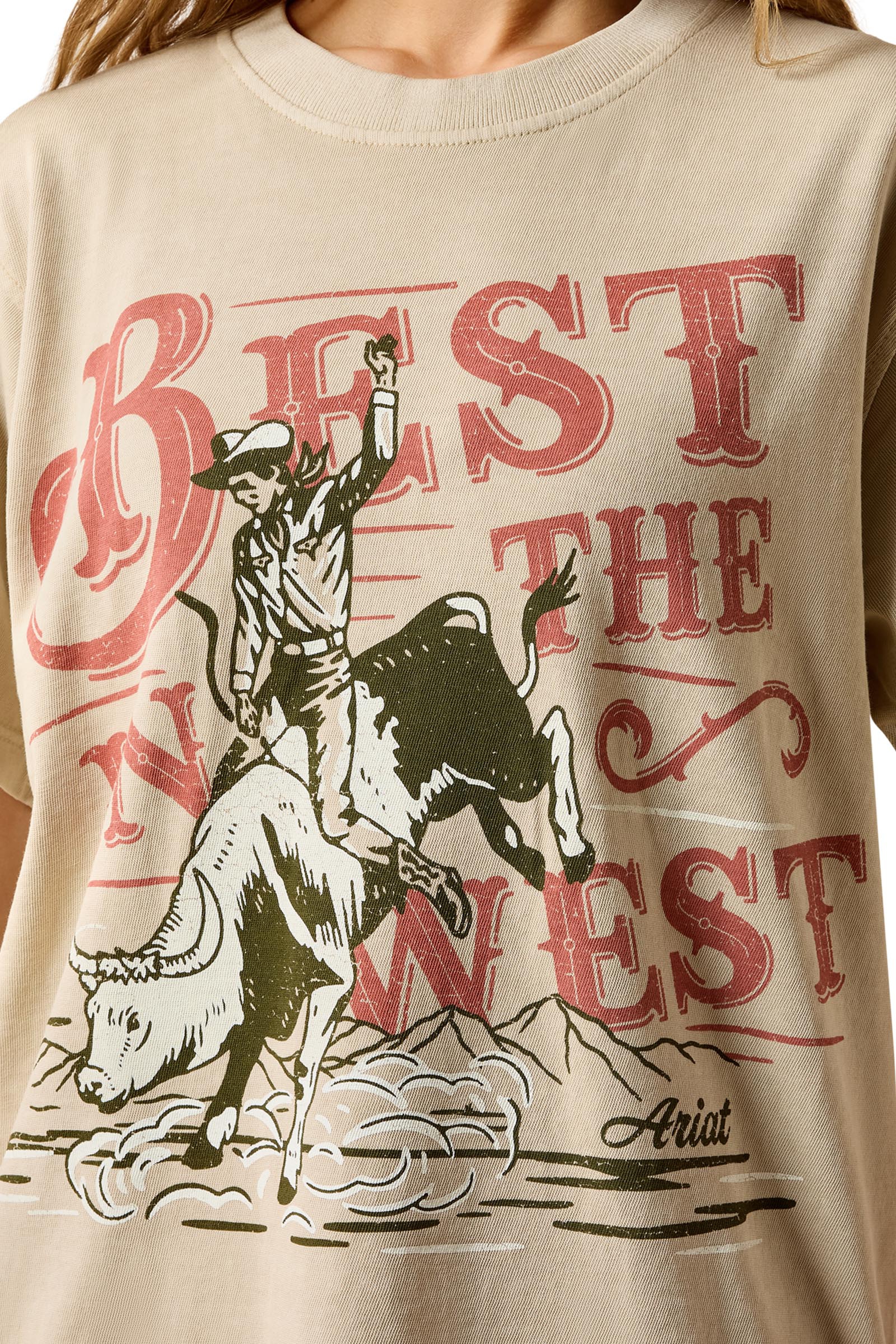 Ariat Dam Ariat Bull Rider Arched T-shirt